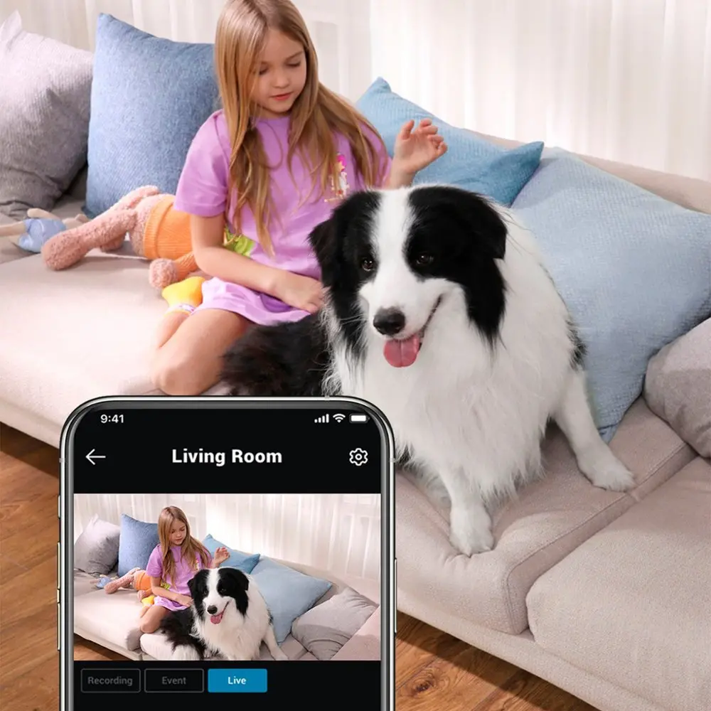eufy Security Indoor Cam Mini 2k HD Wi-Fi Pan & Tilt Security Cam-2