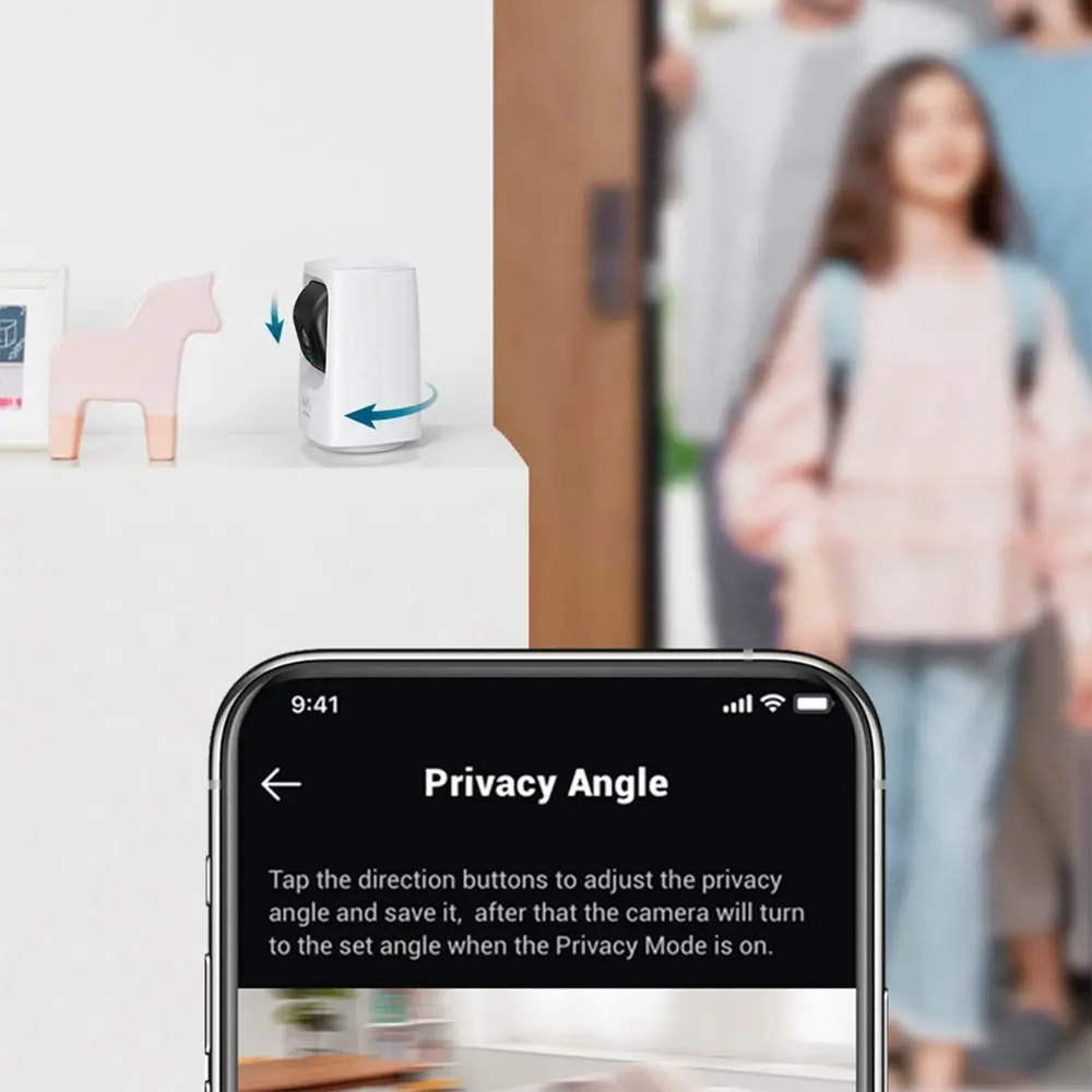 eufy Security Indoor Cam Mini 2k HD Wi-Fi Pan & Tilt Security Cam-8