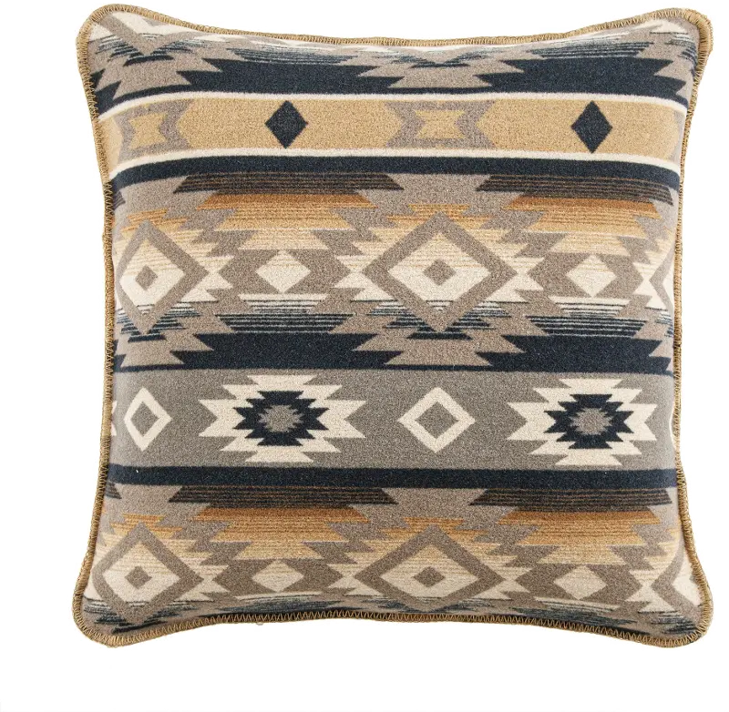 Taos Wool Blend Square Pillow