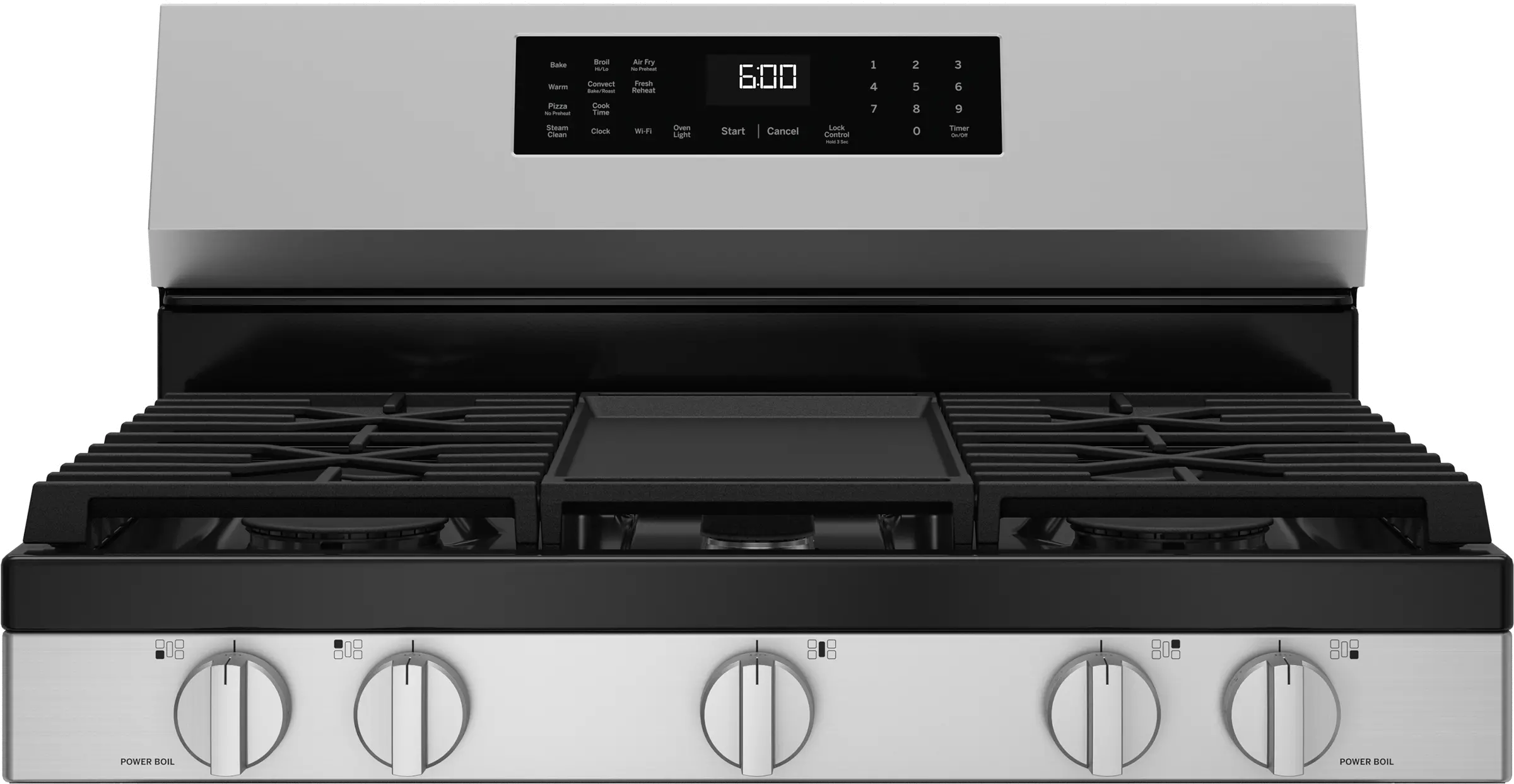 GGF600AVSS-OLD GE 5.3 Cu Ft Single Oven Convection Gas Range - Stainless Steel-10