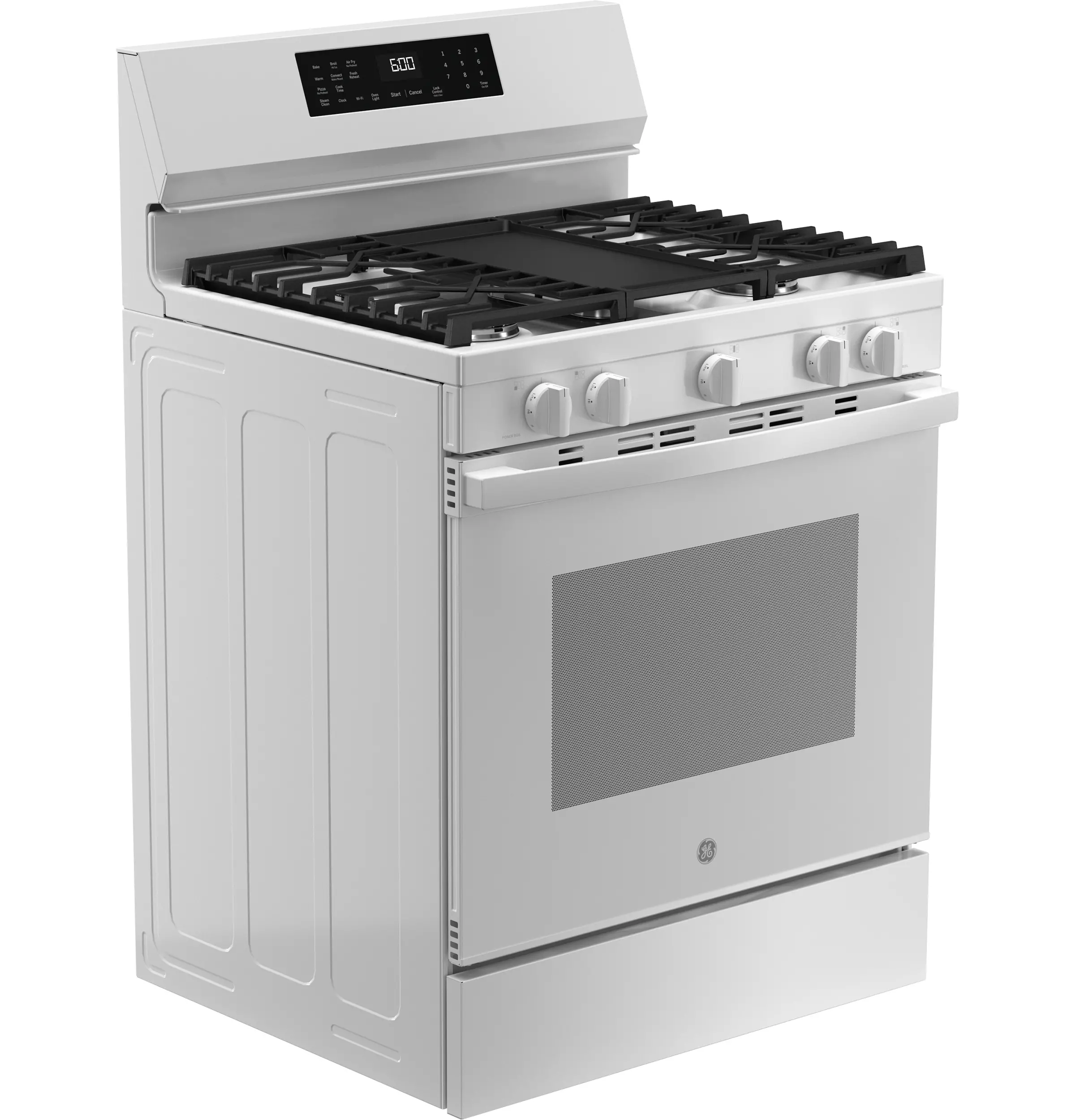 GGF600AVWW GE 5.3 Cu Ft Single Oven Convection Gas Range - White-12