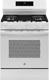 GGF600AVWW GE 5.3 Cu Ft Single Oven Convection Gas Range - White