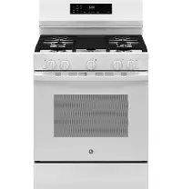 GGF600AVWW GE 5.3 Cu Ft Single Oven Convection Gas Range - White