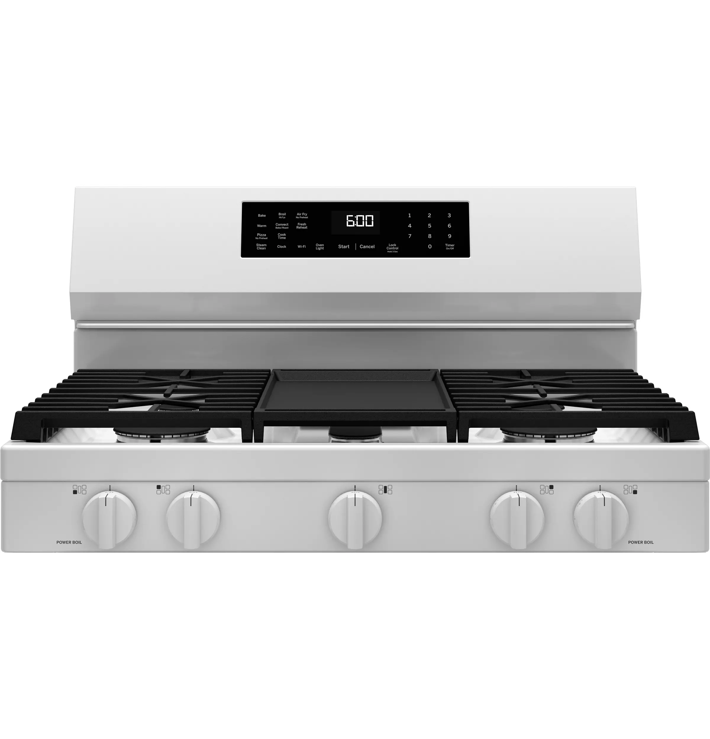 GGF600AVWW GE 5.3 Cu Ft Single Oven Convection Gas Range - White-9
