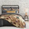 Brown Buffalo King 3-Piece Reversible Quilt Set