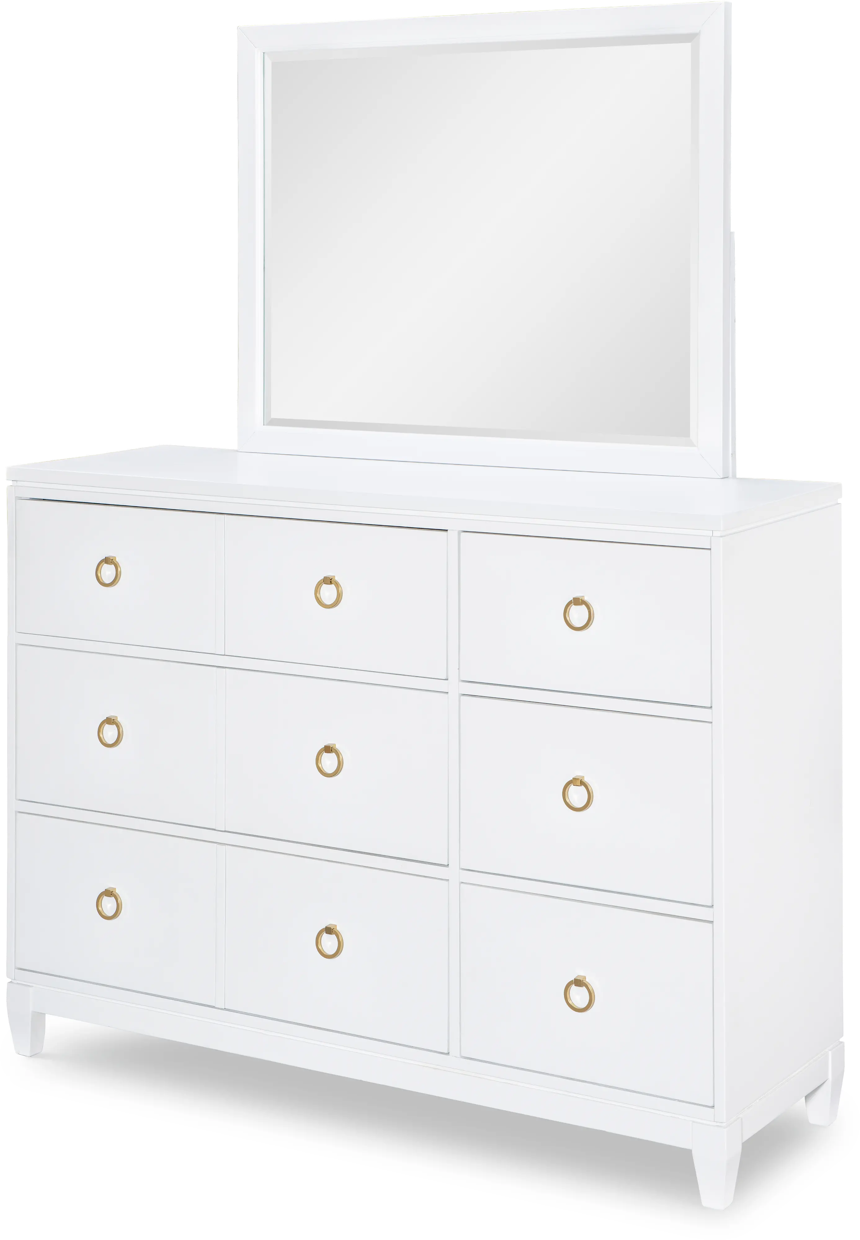 Summerland White Dresser-3