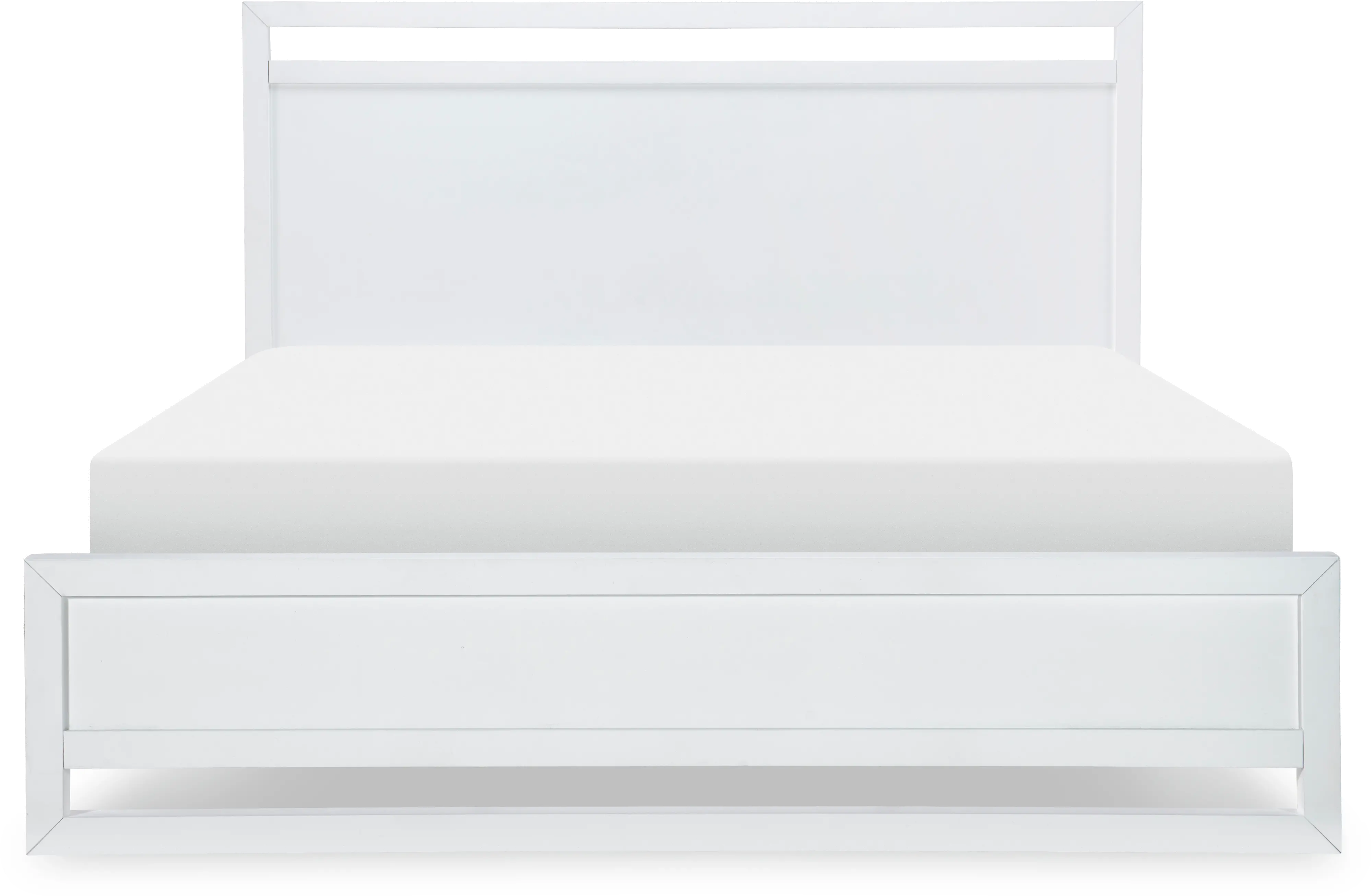 Summerland White King Bed-3