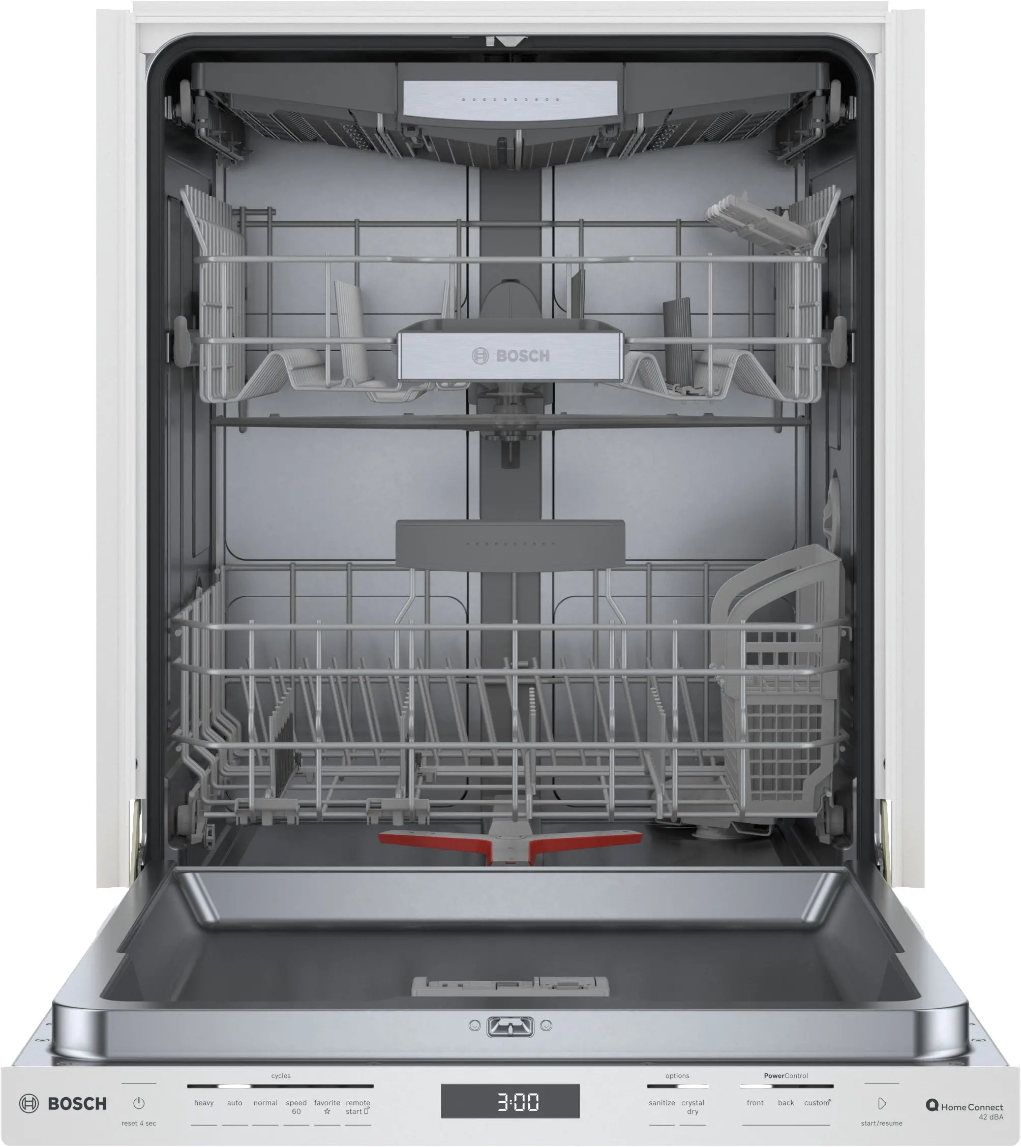 SHP78CM2N Bosch 800 Series Top Control Dishwasher - White-5