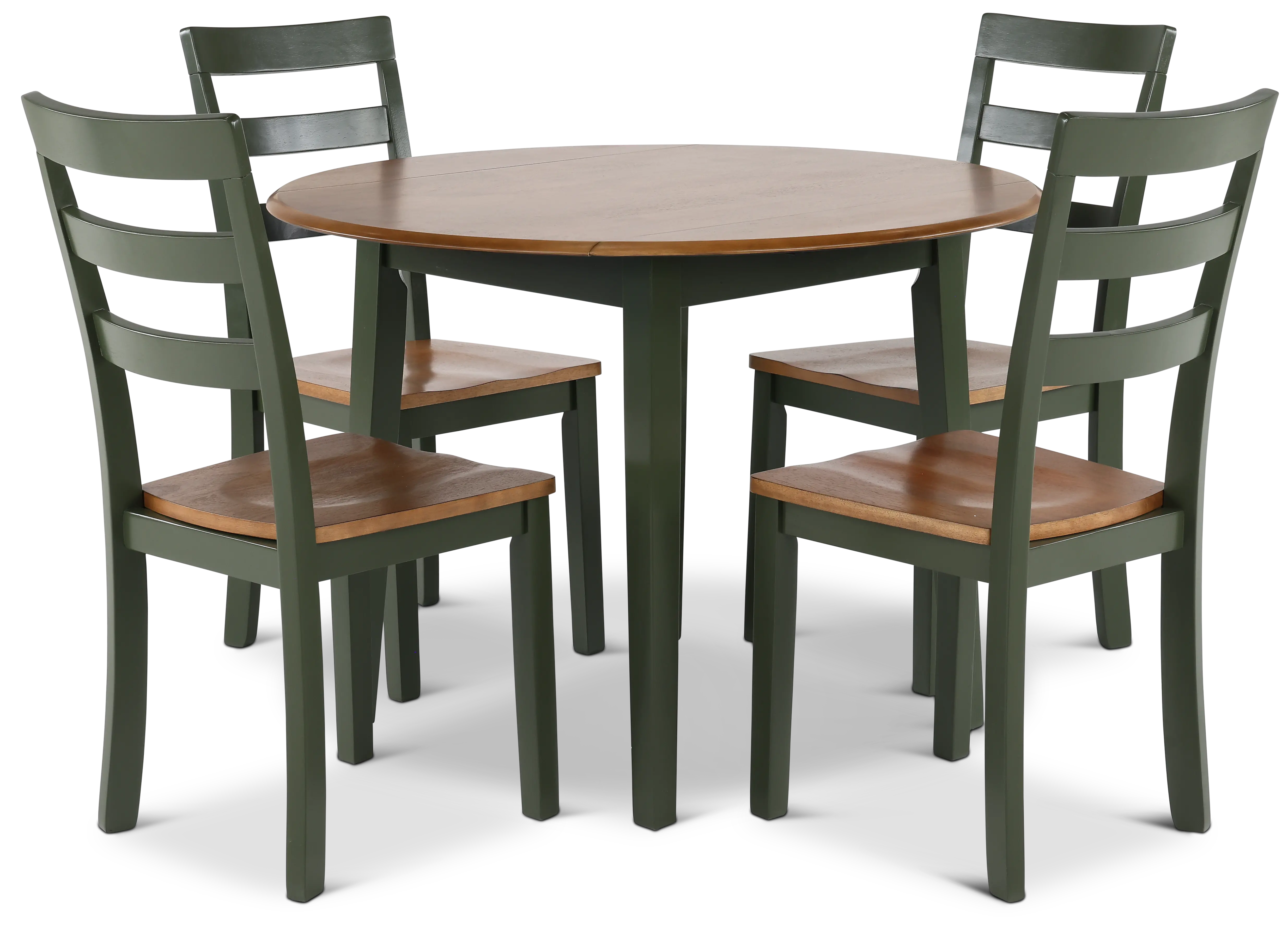 Landocken Natural and Green Dining Chair-2
