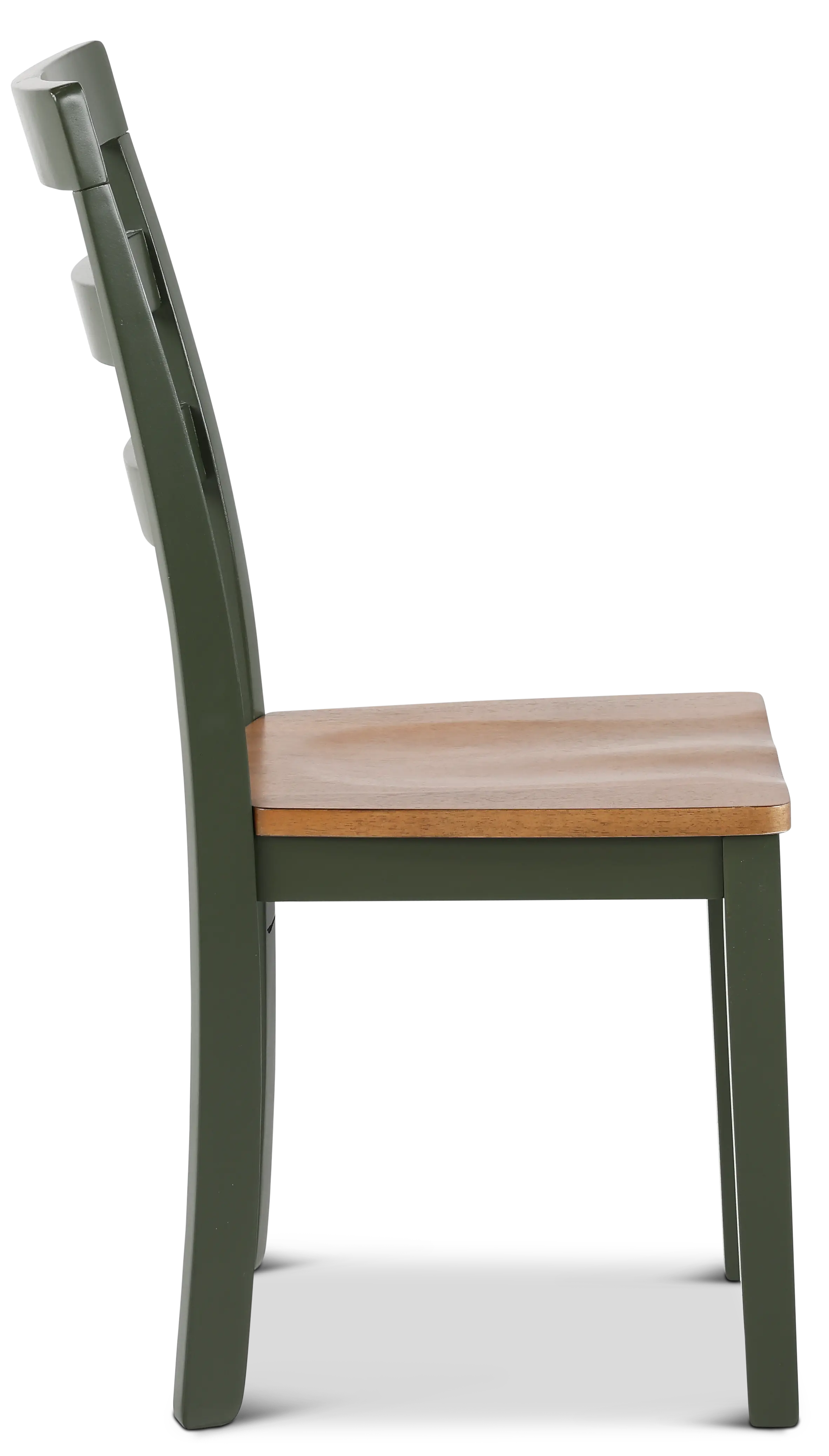 Landocken Natural and Green Dining Chair-5