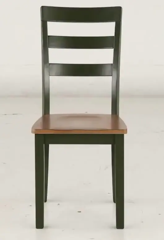 Landocken Natural and Green Dining Chair-9