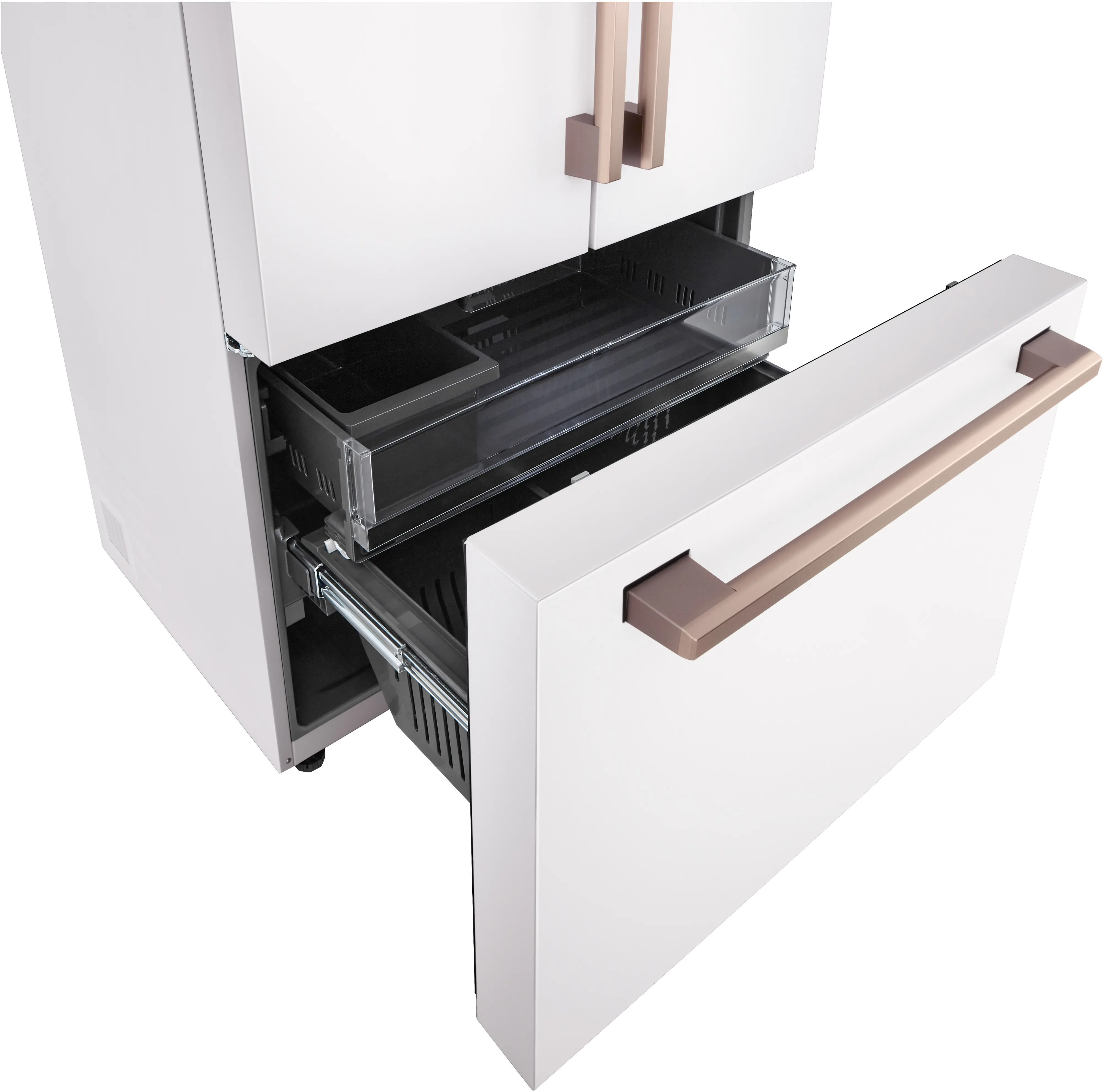 SRFB27W3-USENEWSKU LG STUDIO 27 Cu Ft Smart French Door Refrigerator - Counter Depth White-12