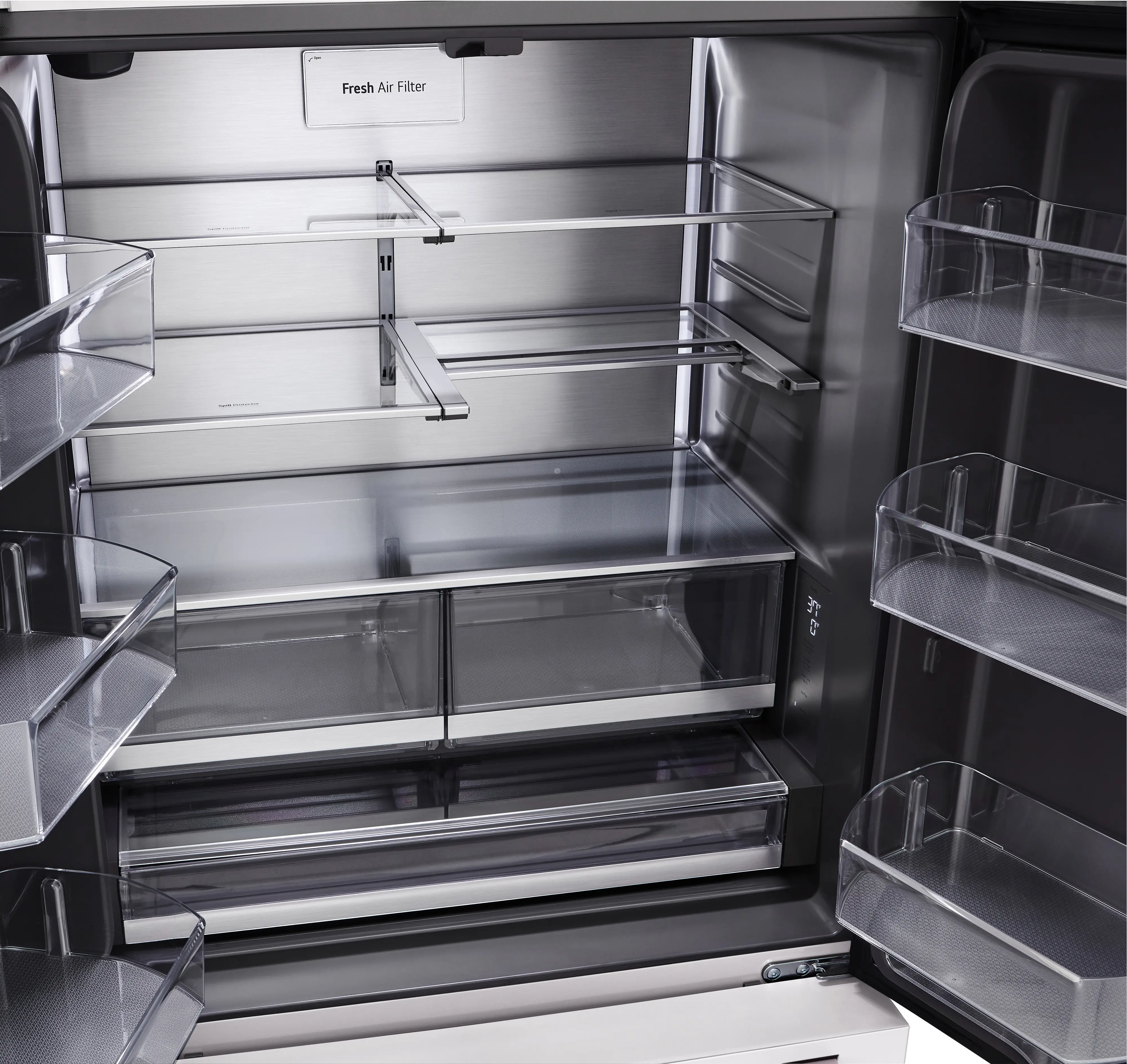 SRFB27W3-USENEWSKU LG STUDIO 27 Cu Ft Smart French Door Refrigerator - Counter Depth White-5