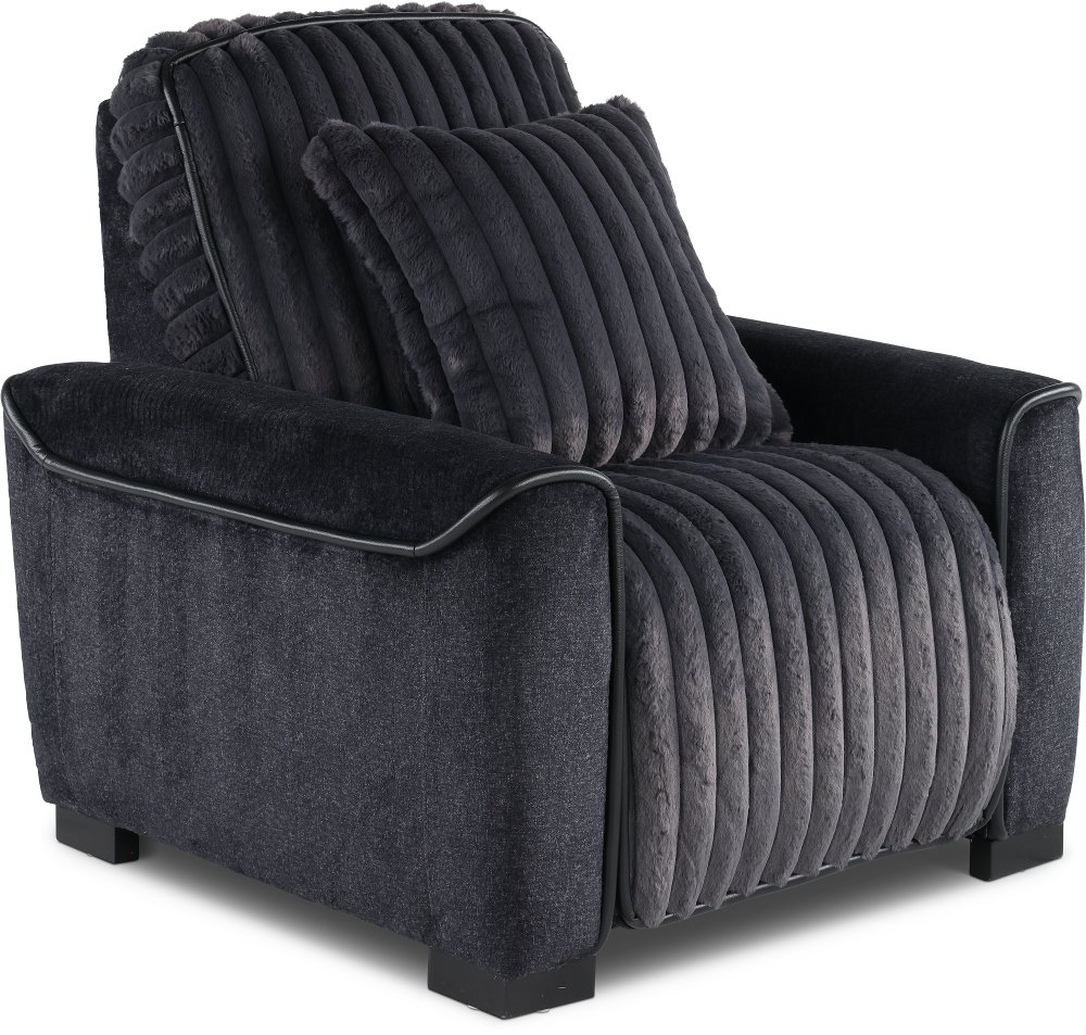 Presley Charcoal Power Recliner