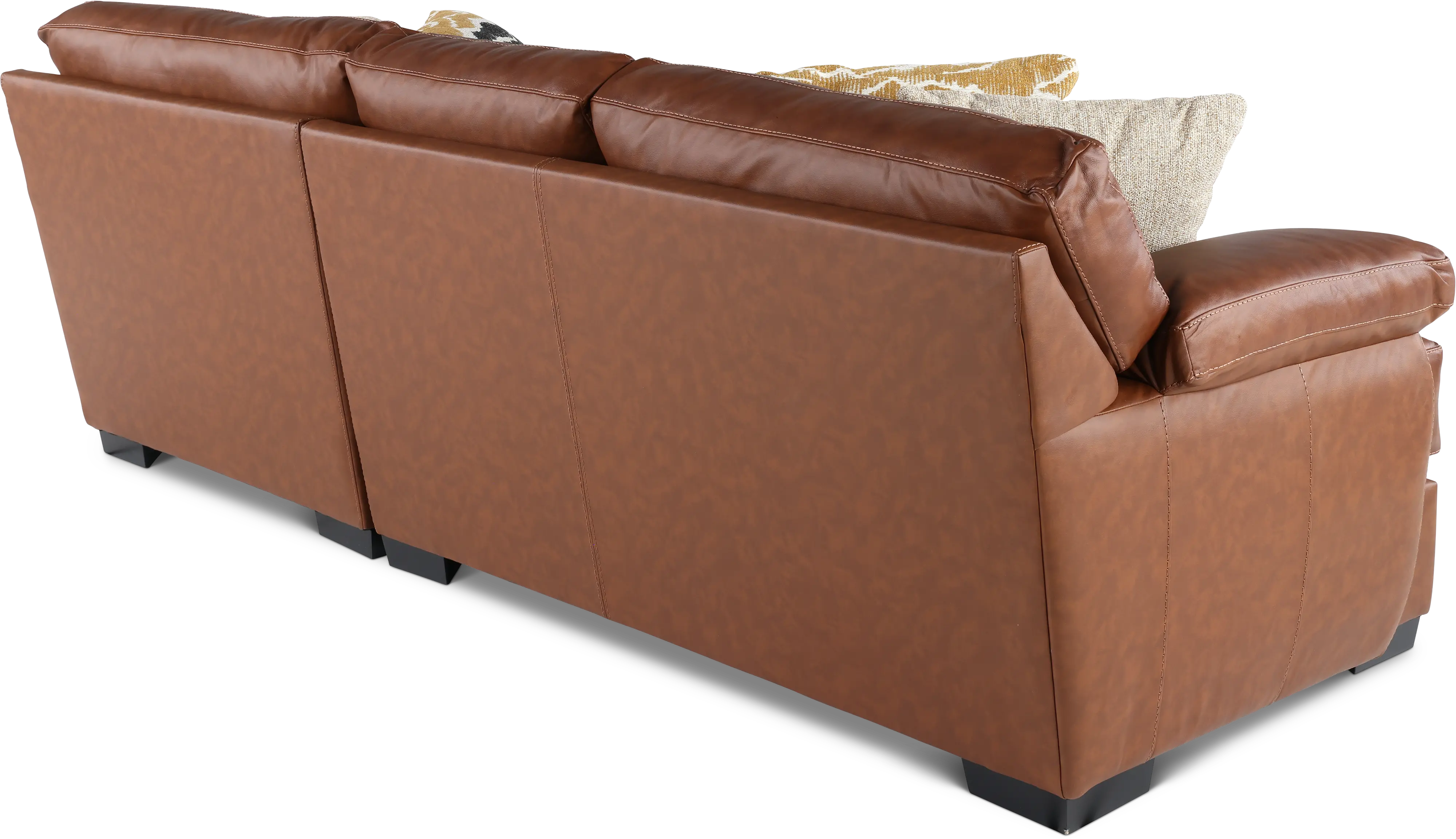 2PC/CODY/OPT1 Cody Brown Leather-Match 2 Piece Sectional-5