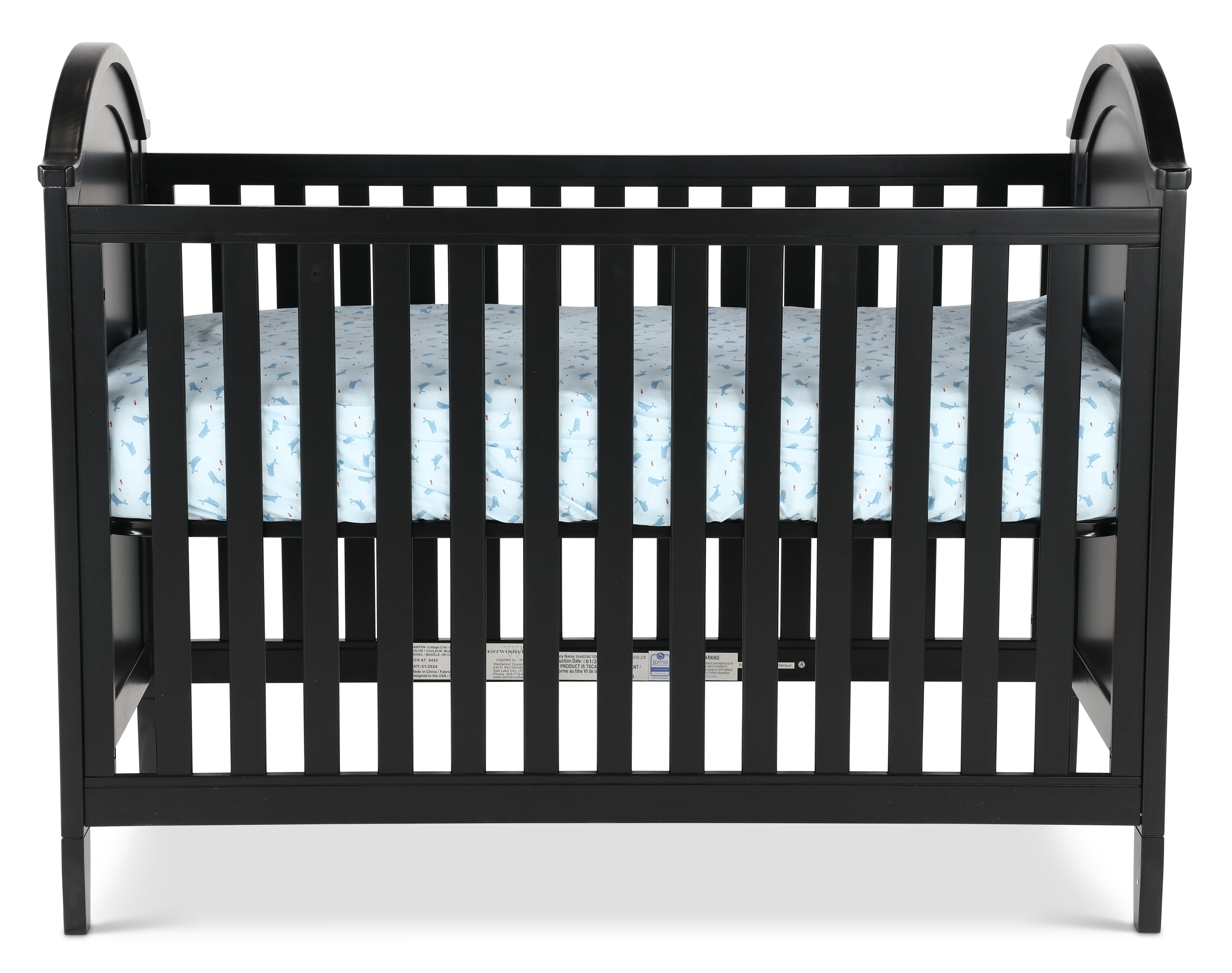 Harper Black Cottage Crib-4