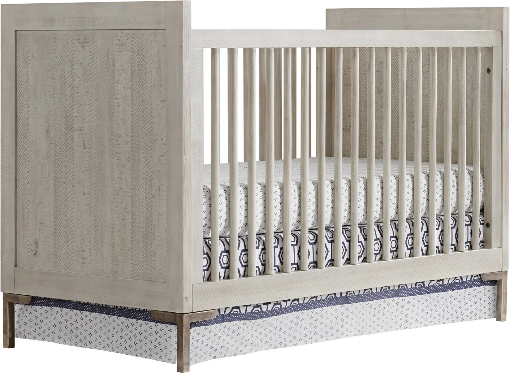 Beck Gray Cottage Crib-1