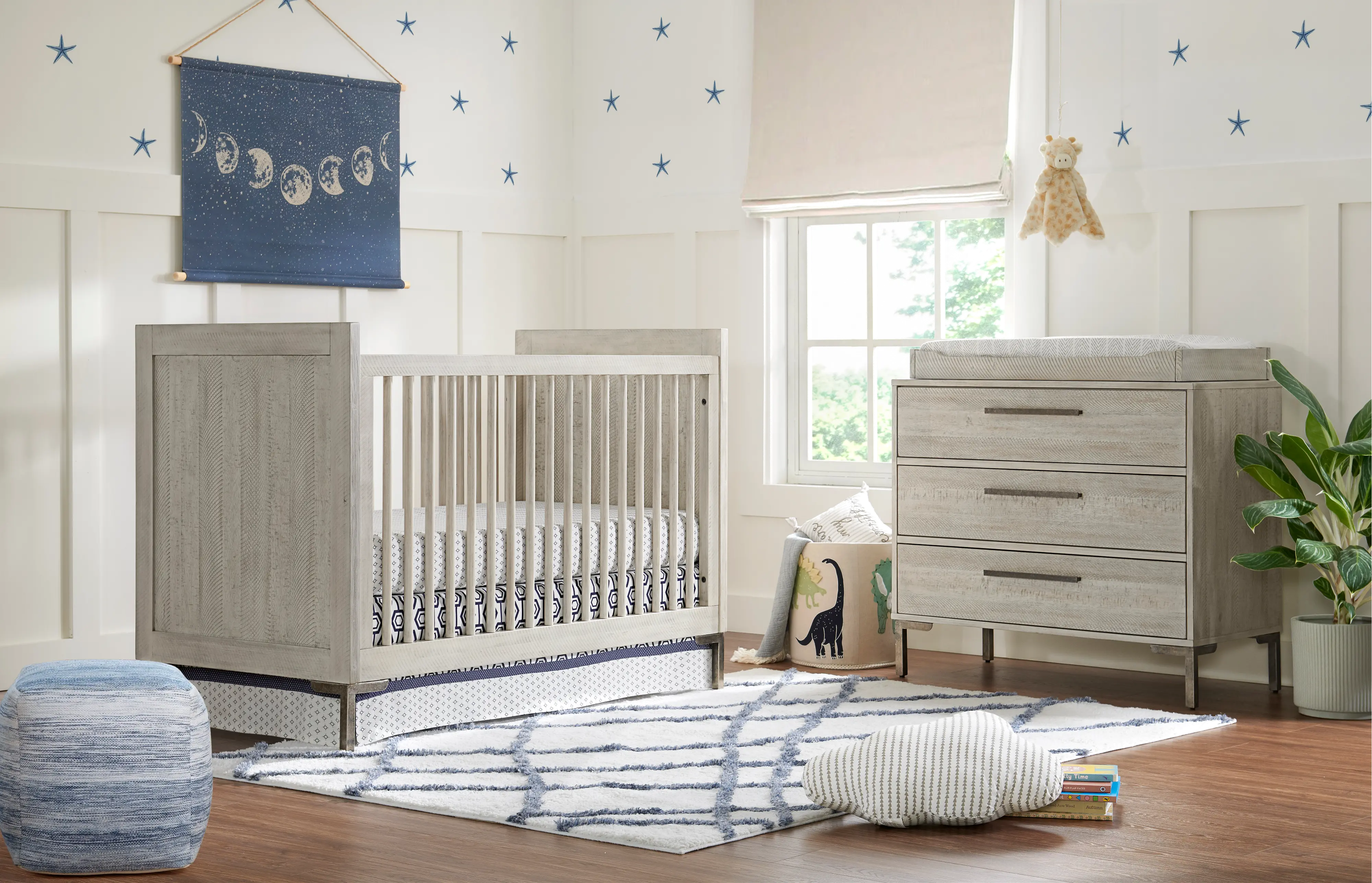 Beck Gray Cottage Crib-2