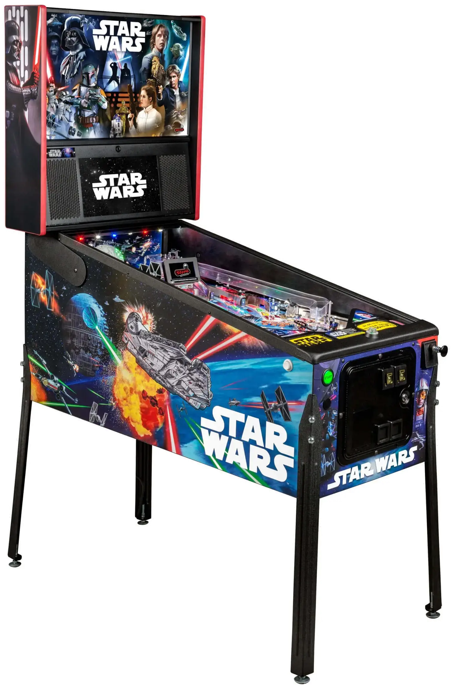 500-55J5-01 Stern Star Wars Pro Pinball Machine-1