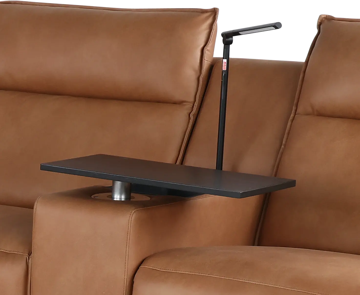 Teramo Saddle 7-Piece Power Reclining Sectional with Audio Console-5