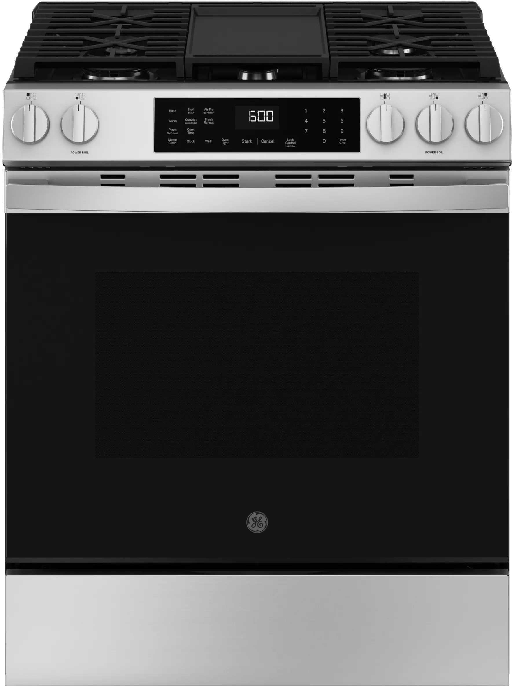 GGS600AVFS GE 5.3 Cu Ft Single Oven Range - Stainless Steel-1