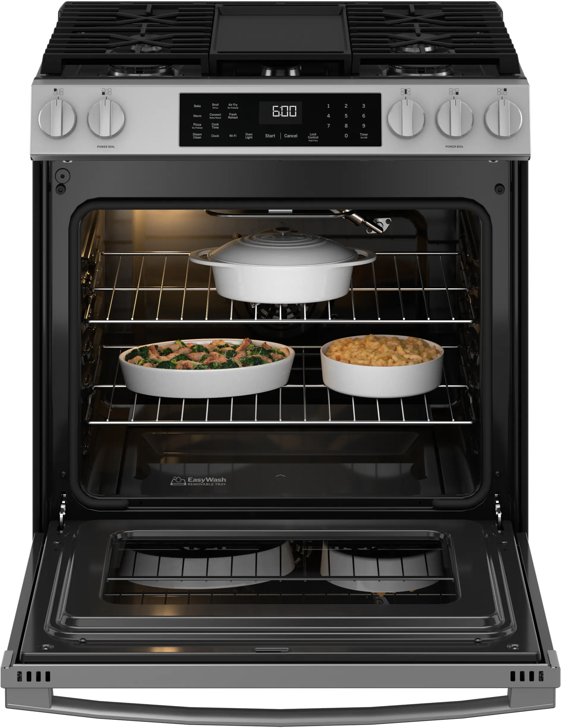 GGS600AVFS GE 5.3 Cu Ft Single Oven Range - Stainless Steel-12