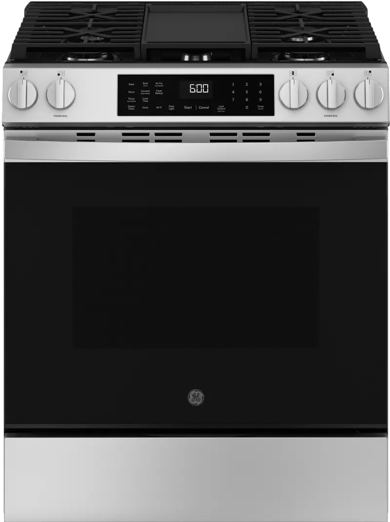 GE 5.3 Cu Ft Single Oven Range - Stainless Steel
