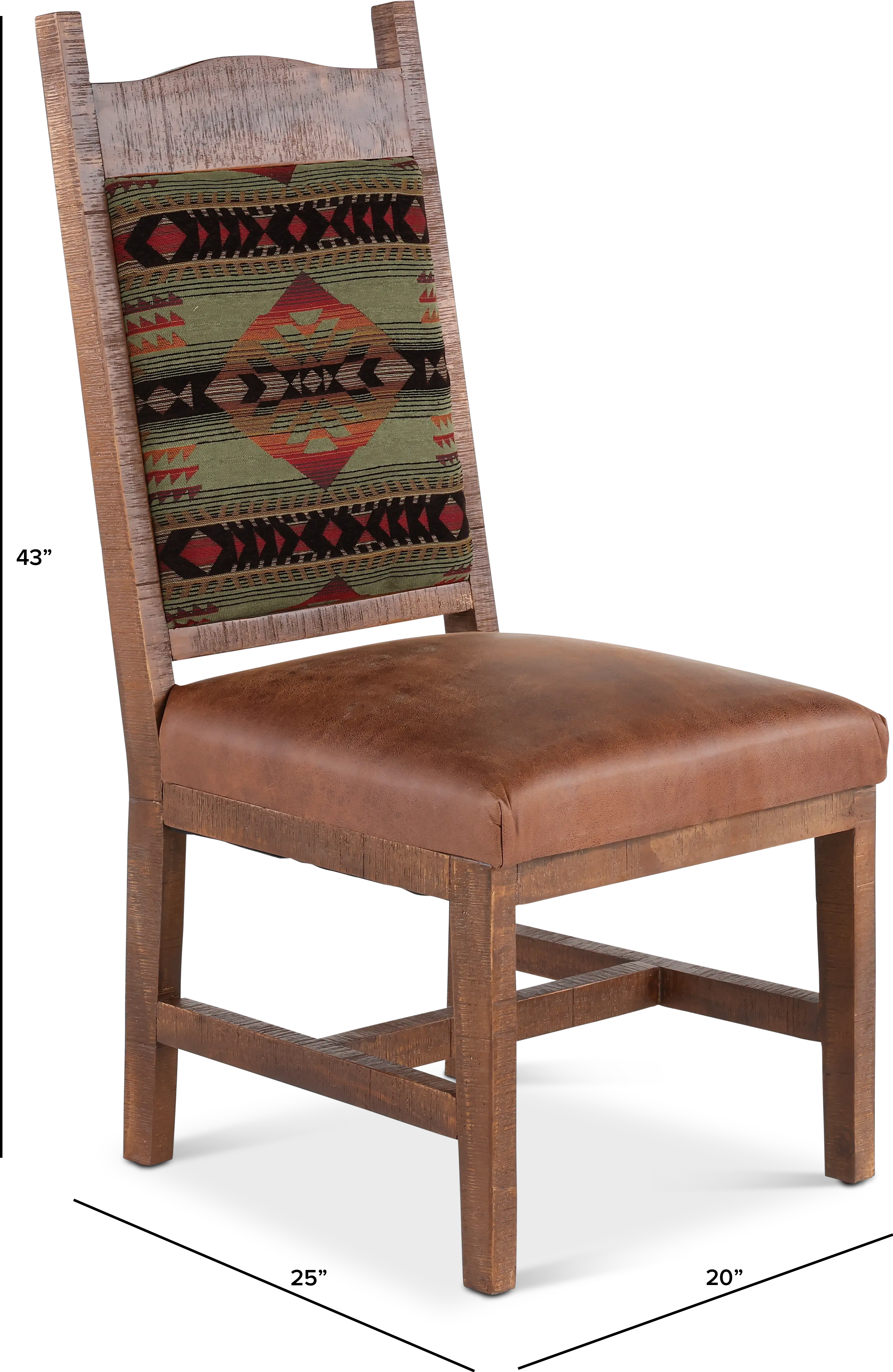 Del Rio Cassidy Southwestern Dining Chair-3
