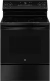 GRF400SVBB GE 5.3 Cu Ft Single Oven Electric Range - Black