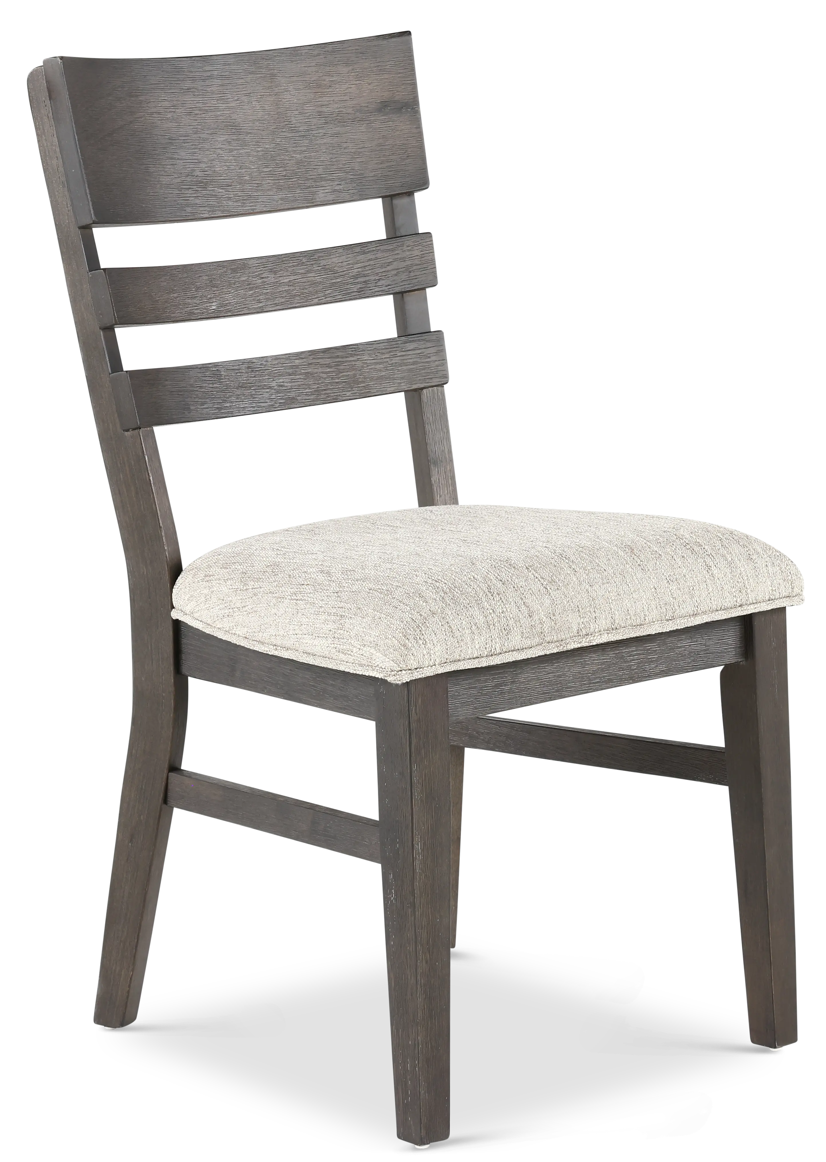 Hearst Dark Brown and Gray Upholstered Dining Chair-1
