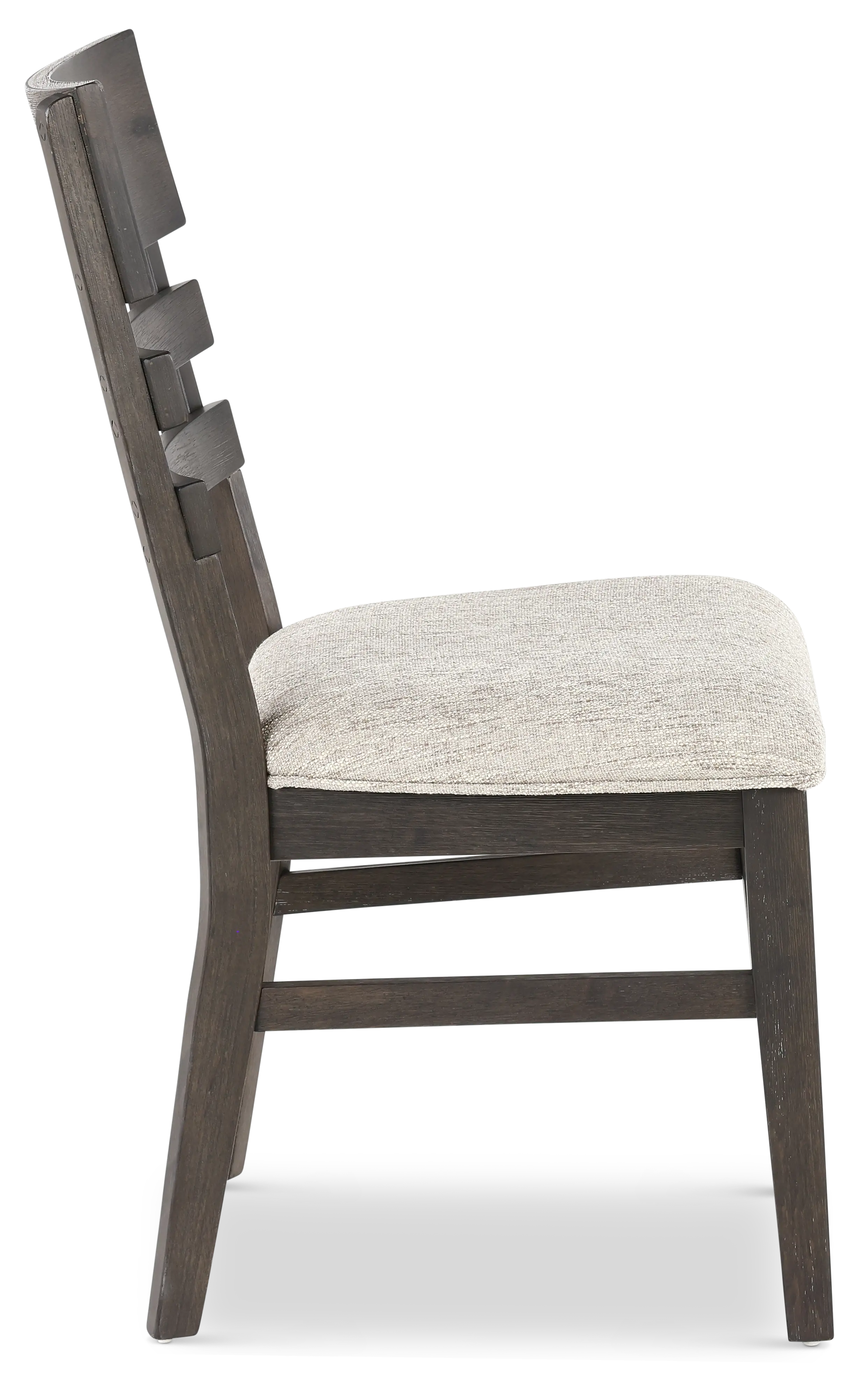 Hearst Dark Brown and Gray Upholstered Dining Chair-5