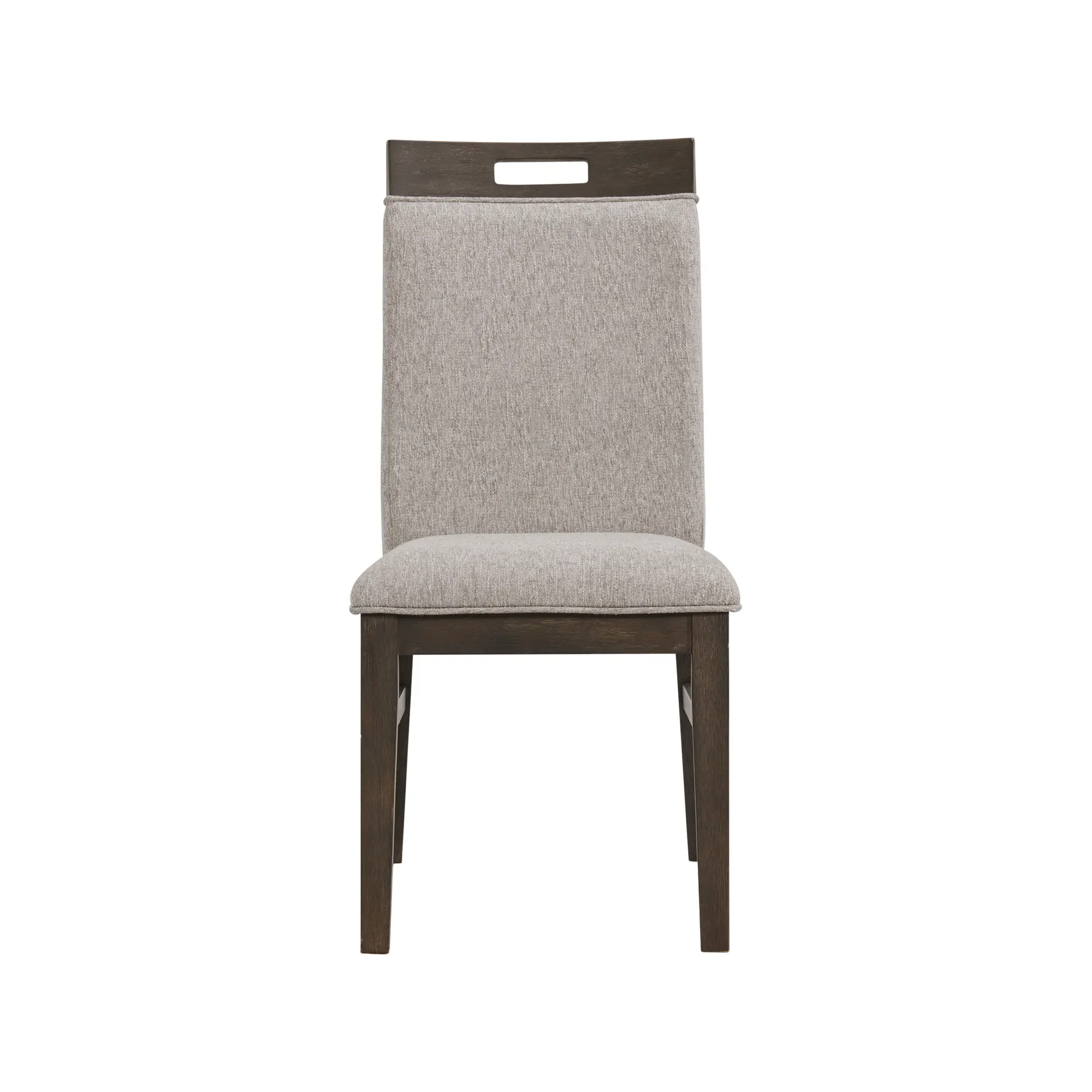 Hearst Dark Brown and Gray Upholstered Dining Chair-3