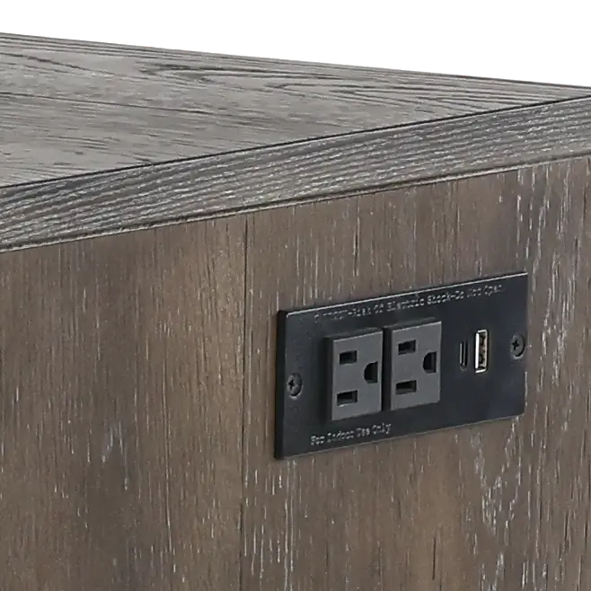 Hearst Dark Brown Dining Server-7