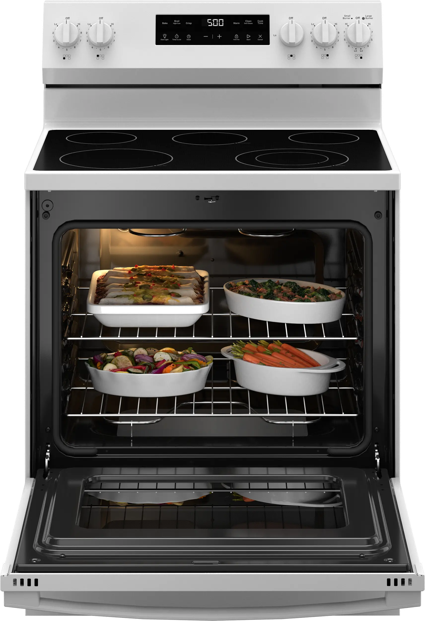 GRF500PVWW GE 5.3 Cu Ft Electric Range - White-12