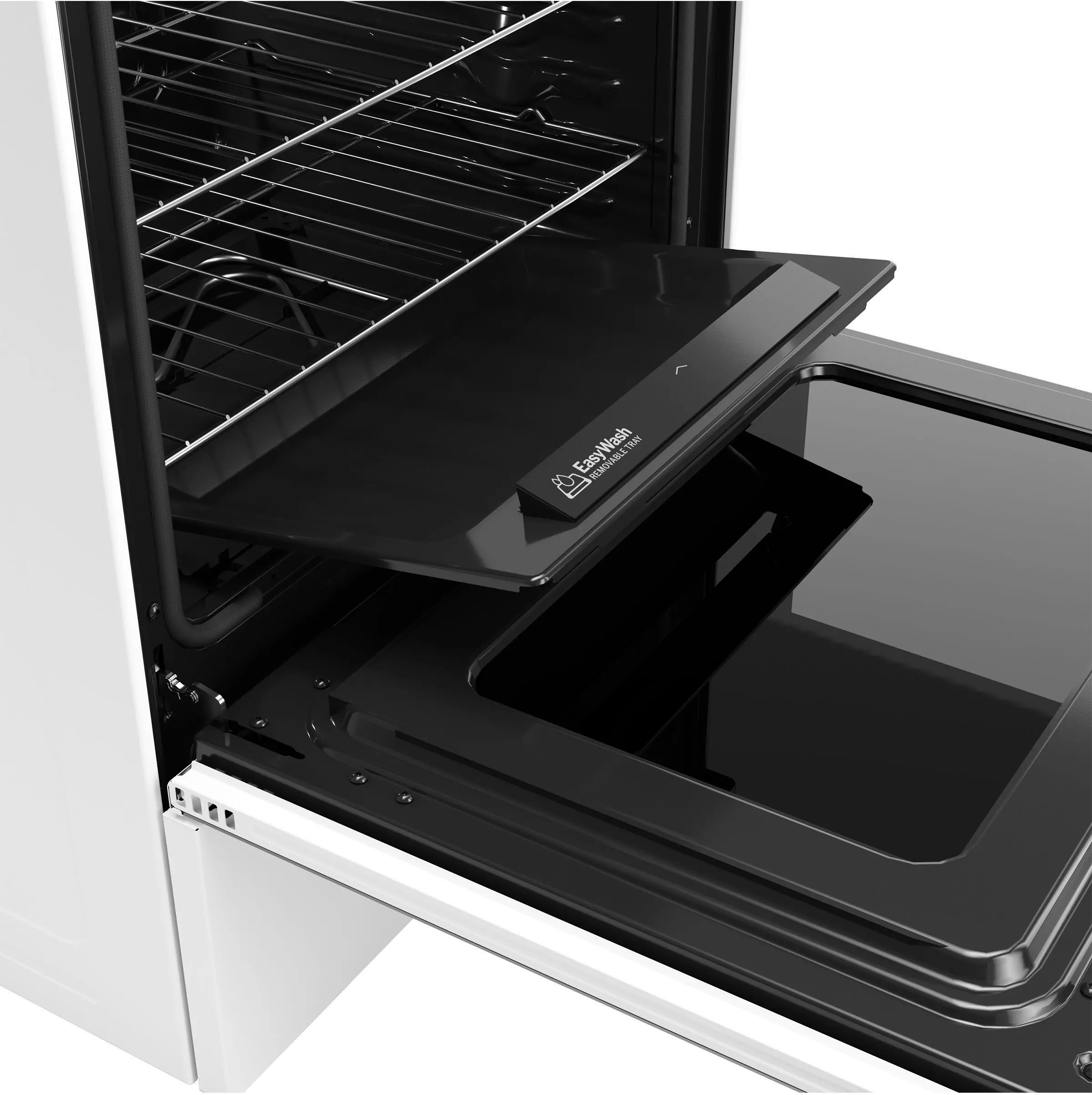 GRF600AV2WW GE 5.3 Cu Ft Single Oven Range with Air Fry - White-9