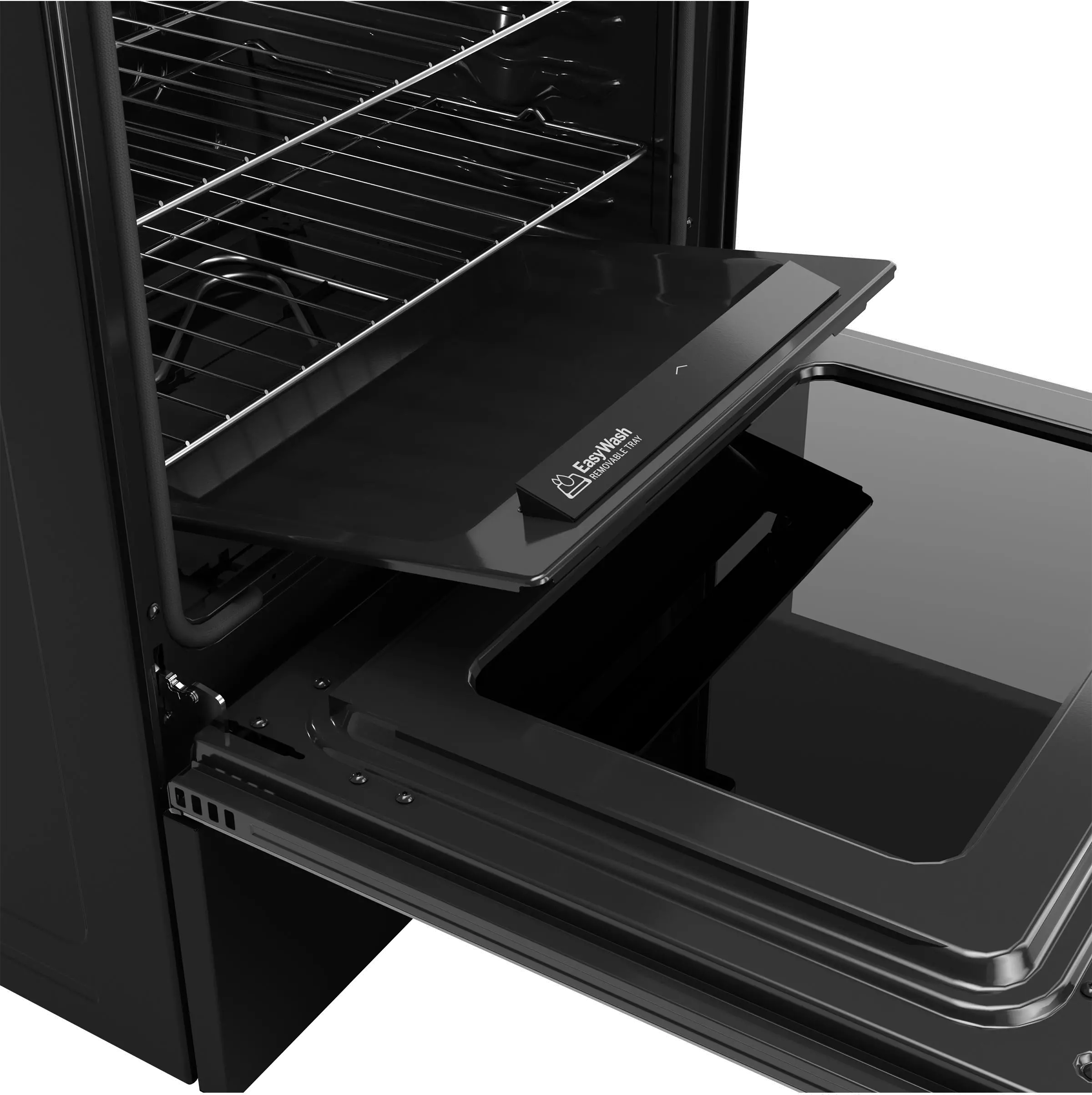 GRF600AVBB GE 5.3 Cu Ft Single Oven Range with Air Fry - Black-9