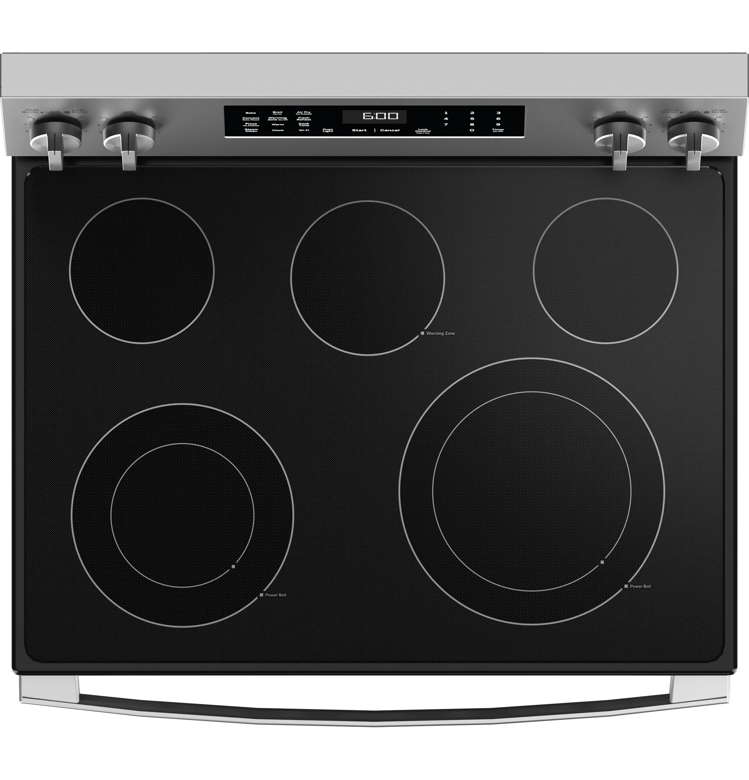 GRF600AVSS GE 5.3 Cu Ft Single Oven Range with Air Fry - Stainless Steel-4