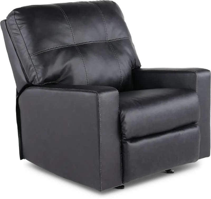 Barlin Black Recliner