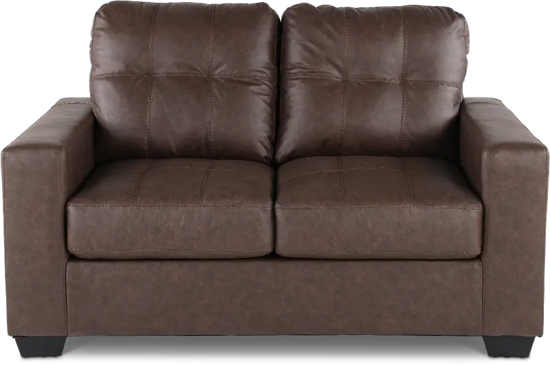 Barlin Brown Loveseat