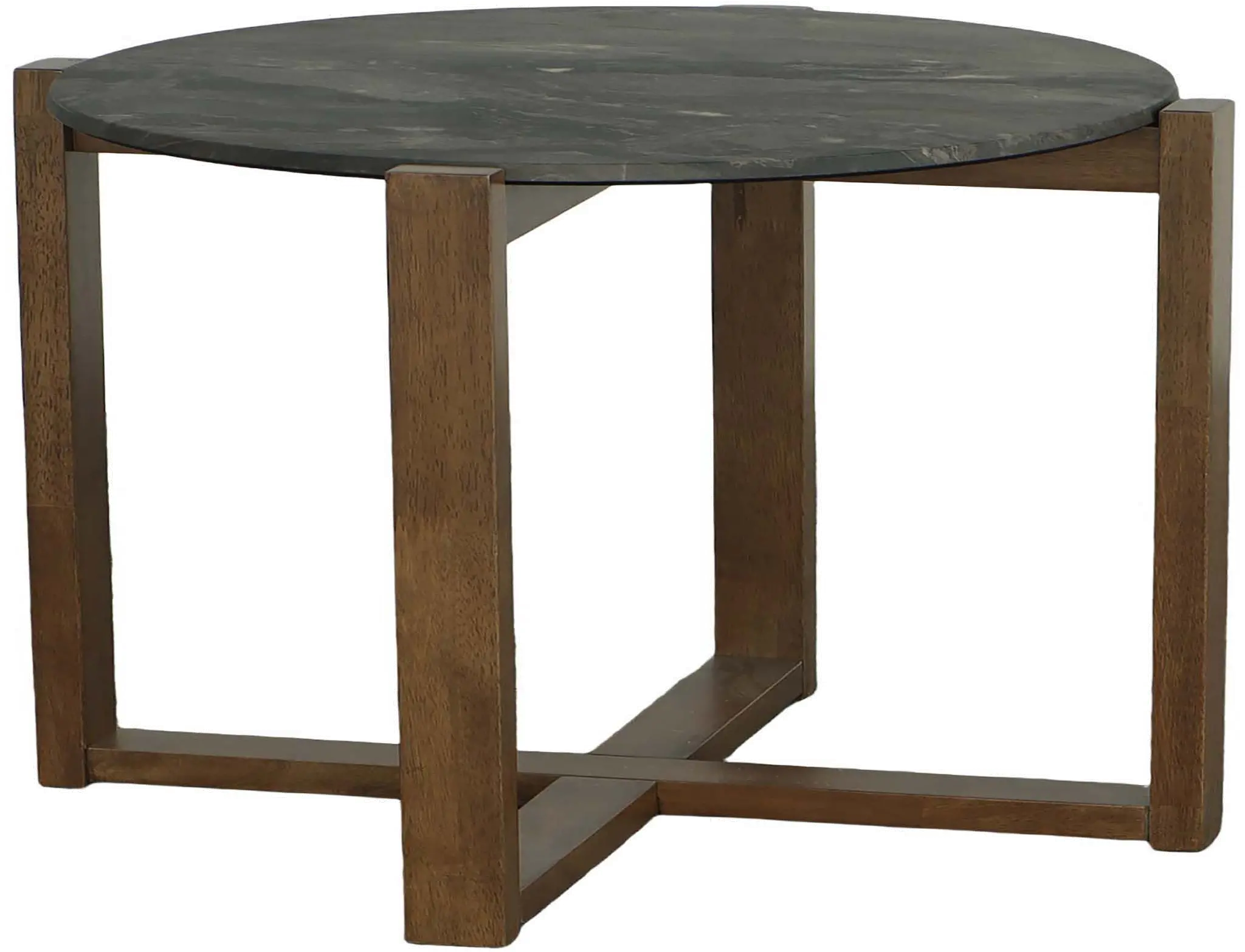 Rizzy Brown and Dark Gray Coffee Table-1