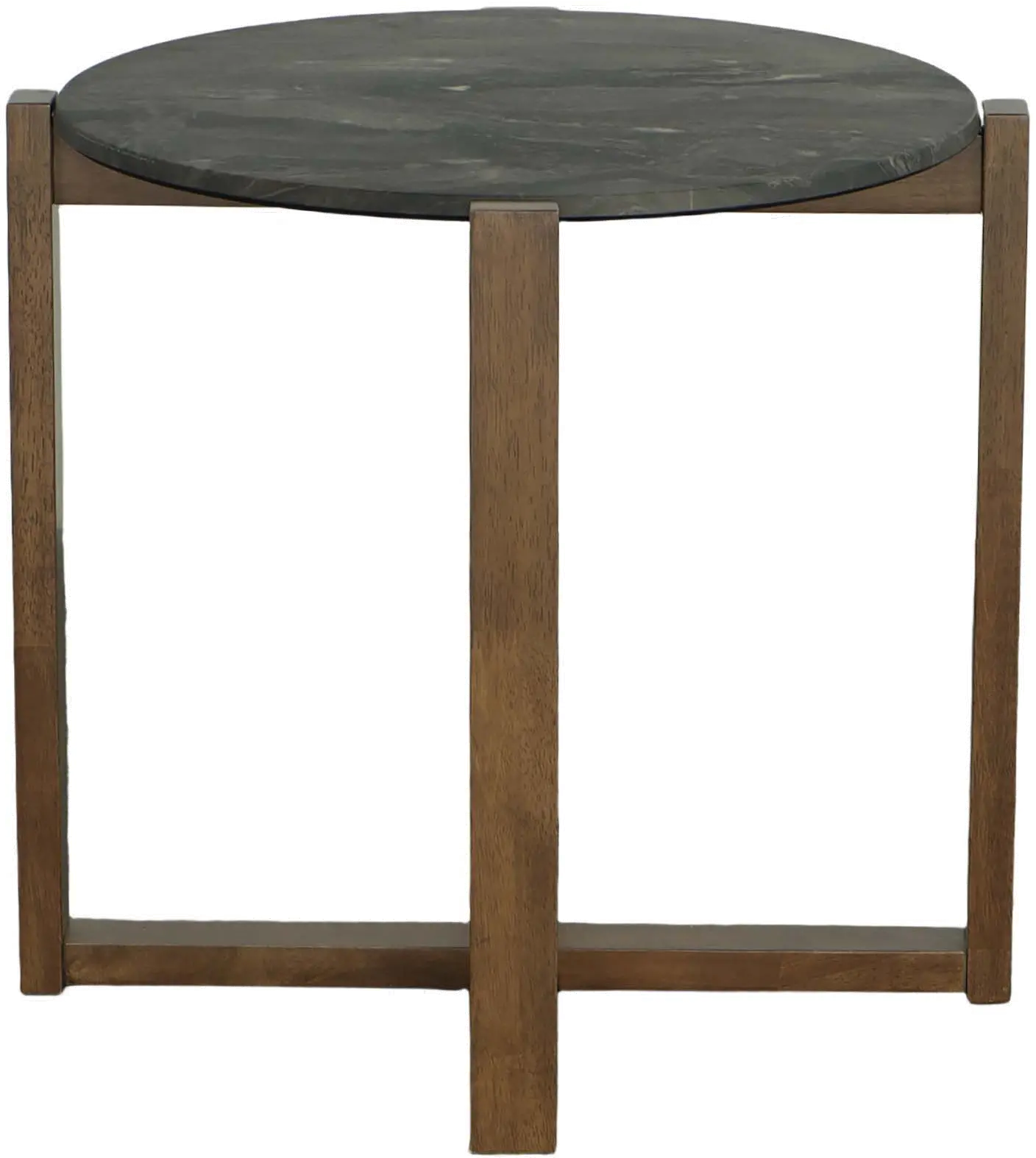 Rizzy Brown and Dark Gray End Table-1