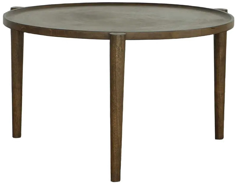 Harlowe Walnut Brown Coffee Table
