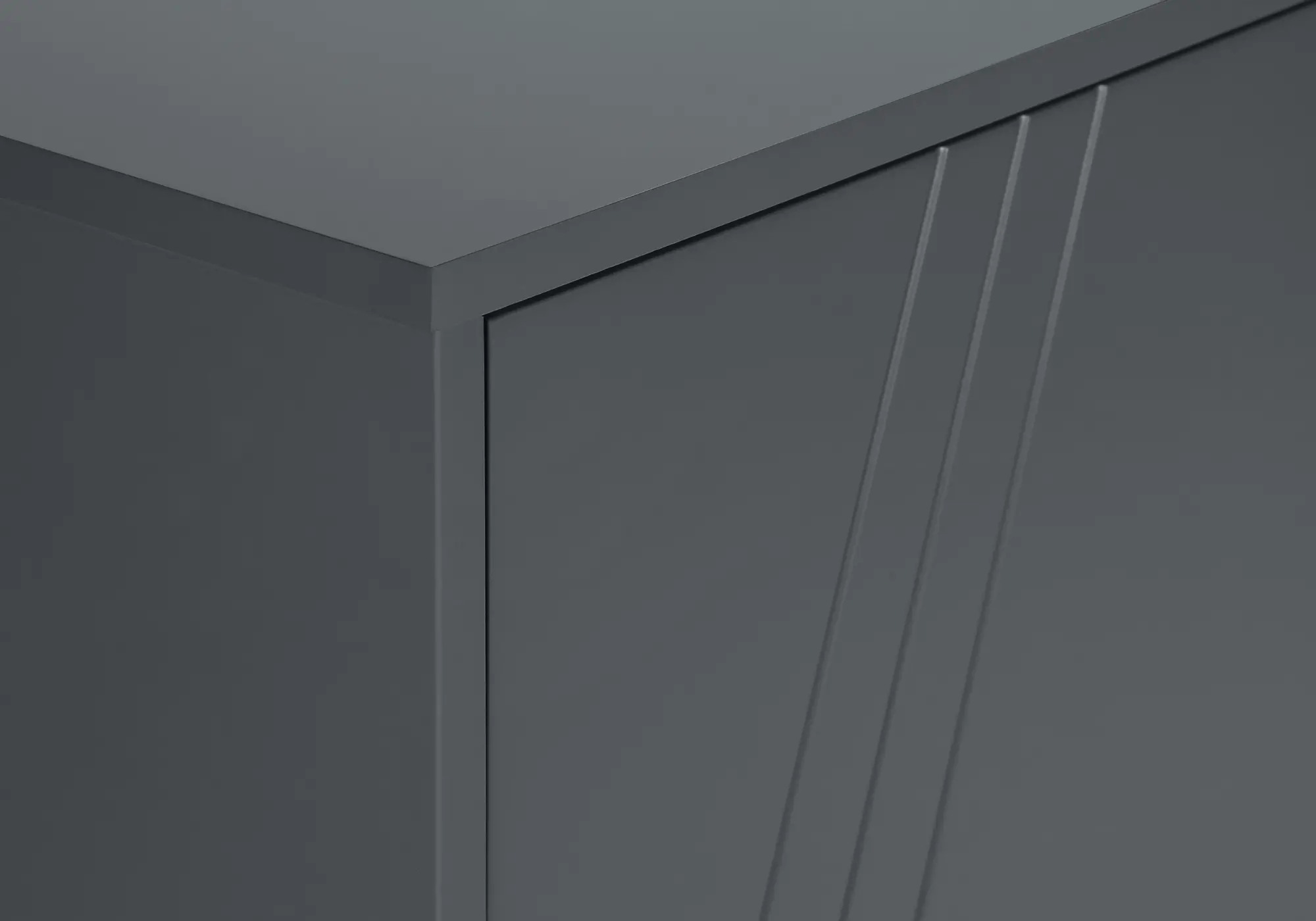 Florence Gray Two Door TV Stand-8