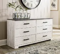 Sutton Six Drawer Dresser