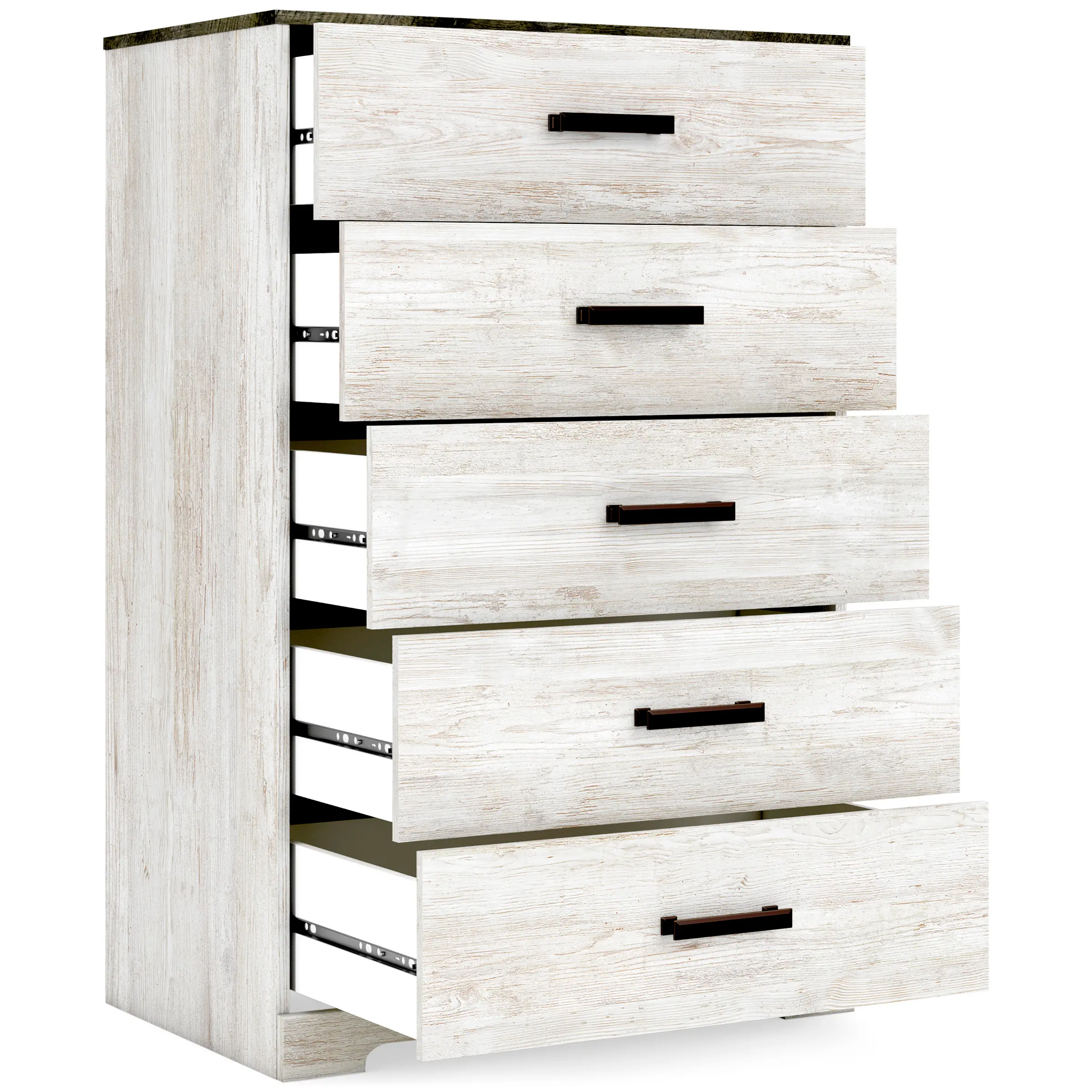 Sutton Five Drawer Chest-5