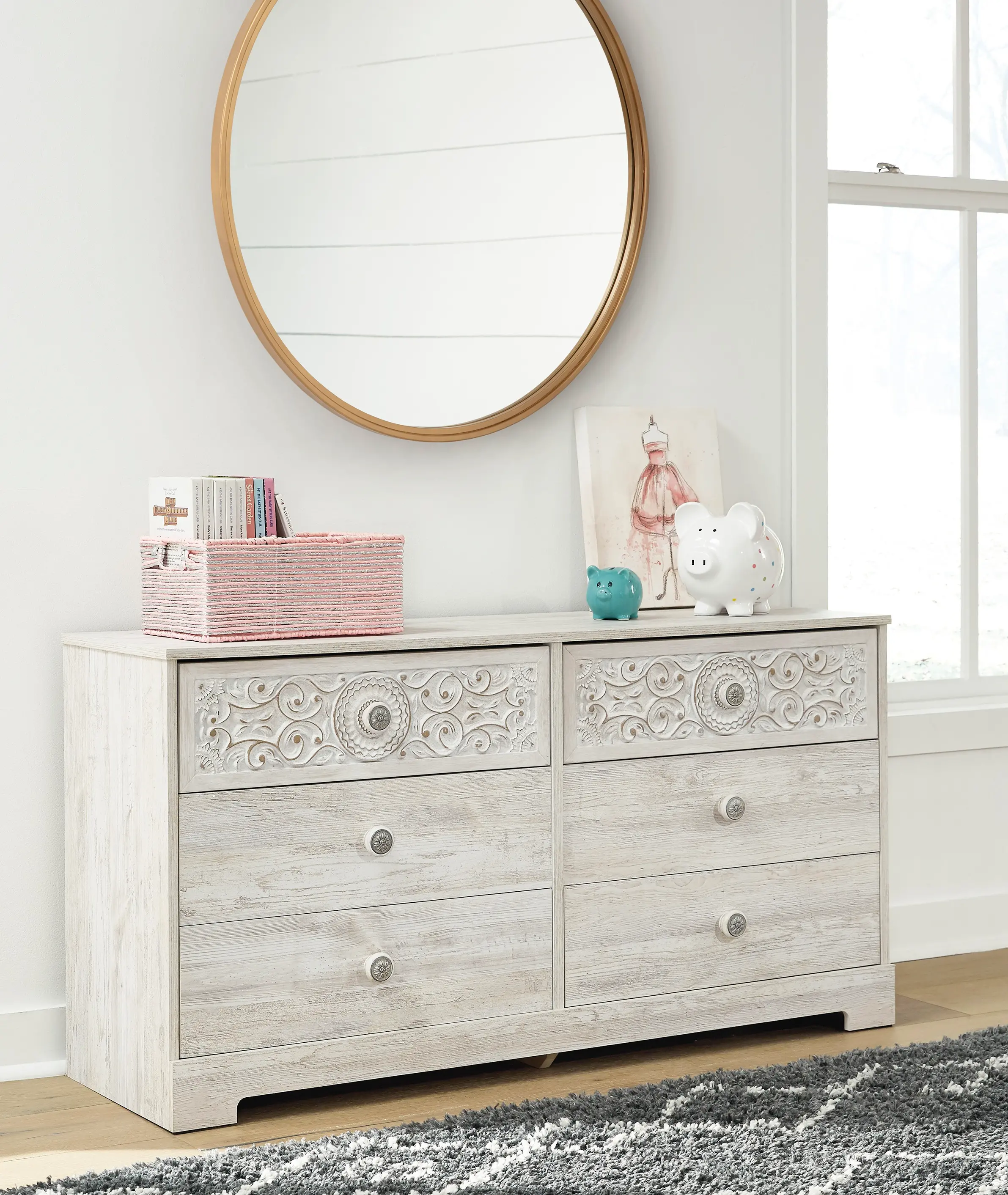 Enola Six Drawer Dresser-1