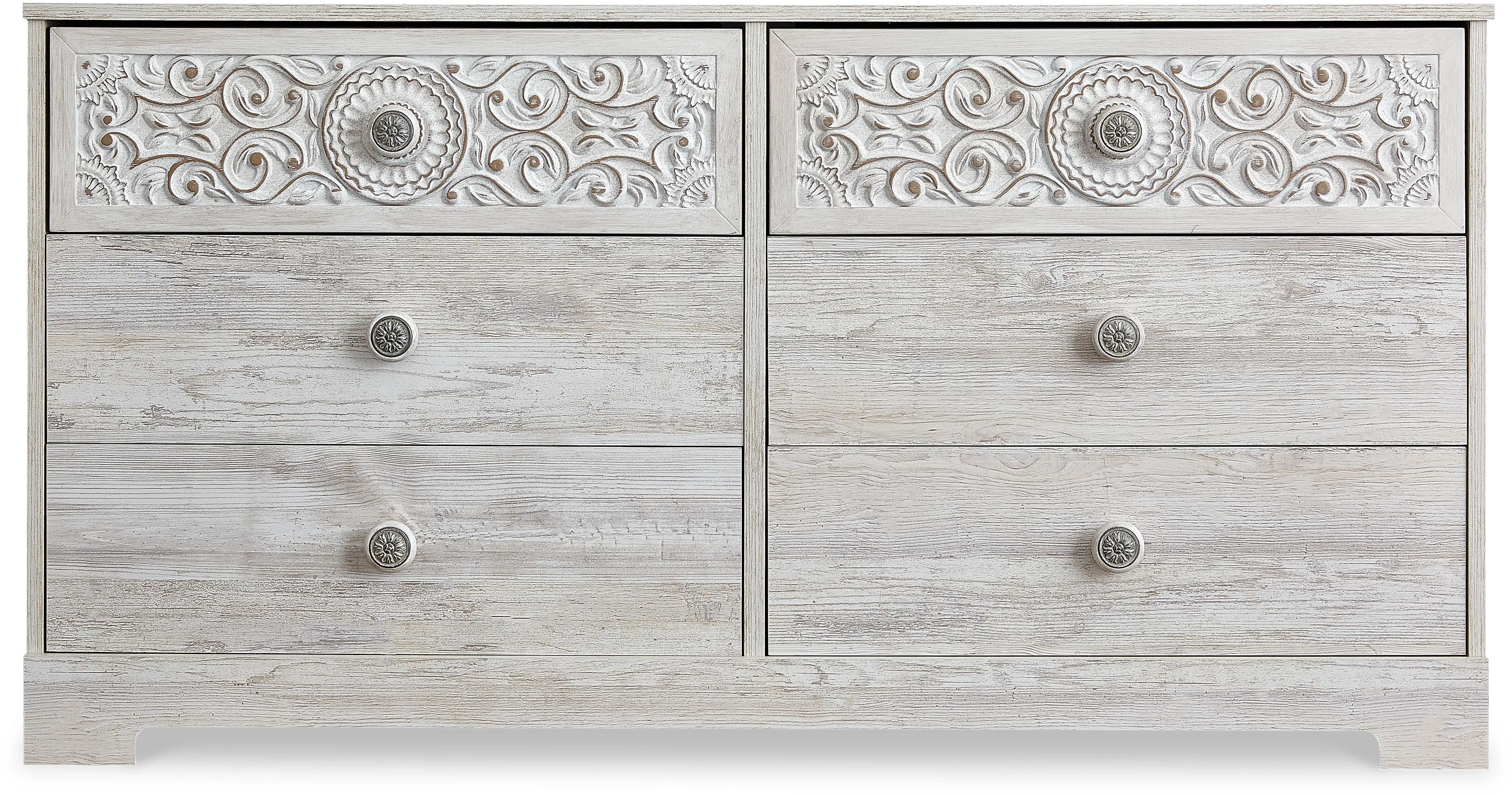 Enola Whitewash Dresser-1