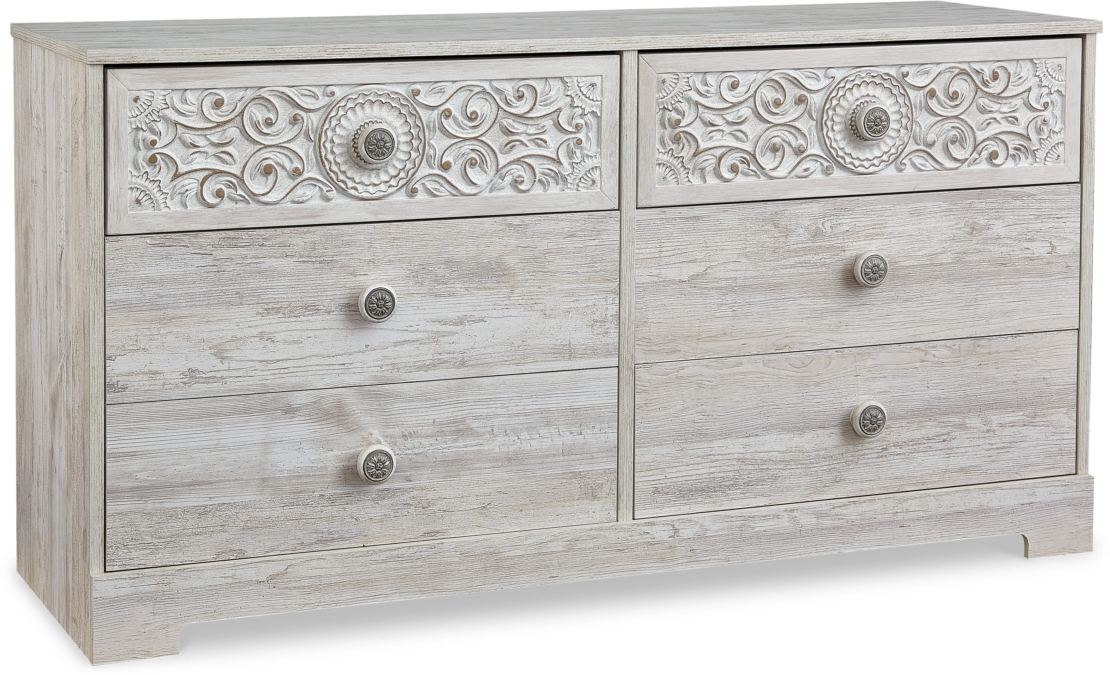 Enola Whitewash Dresser-5