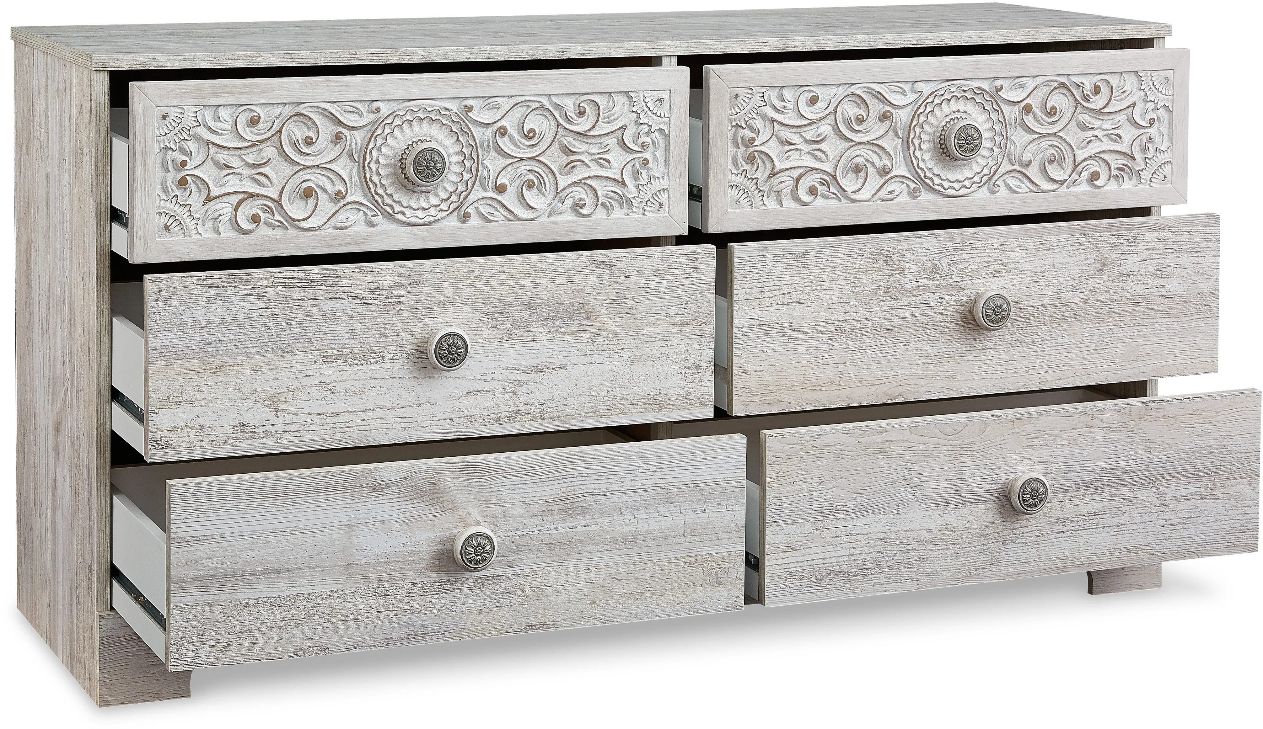 Enola Whitewash Dresser-6