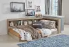 Kara Twin Bookcase Storage Bed
